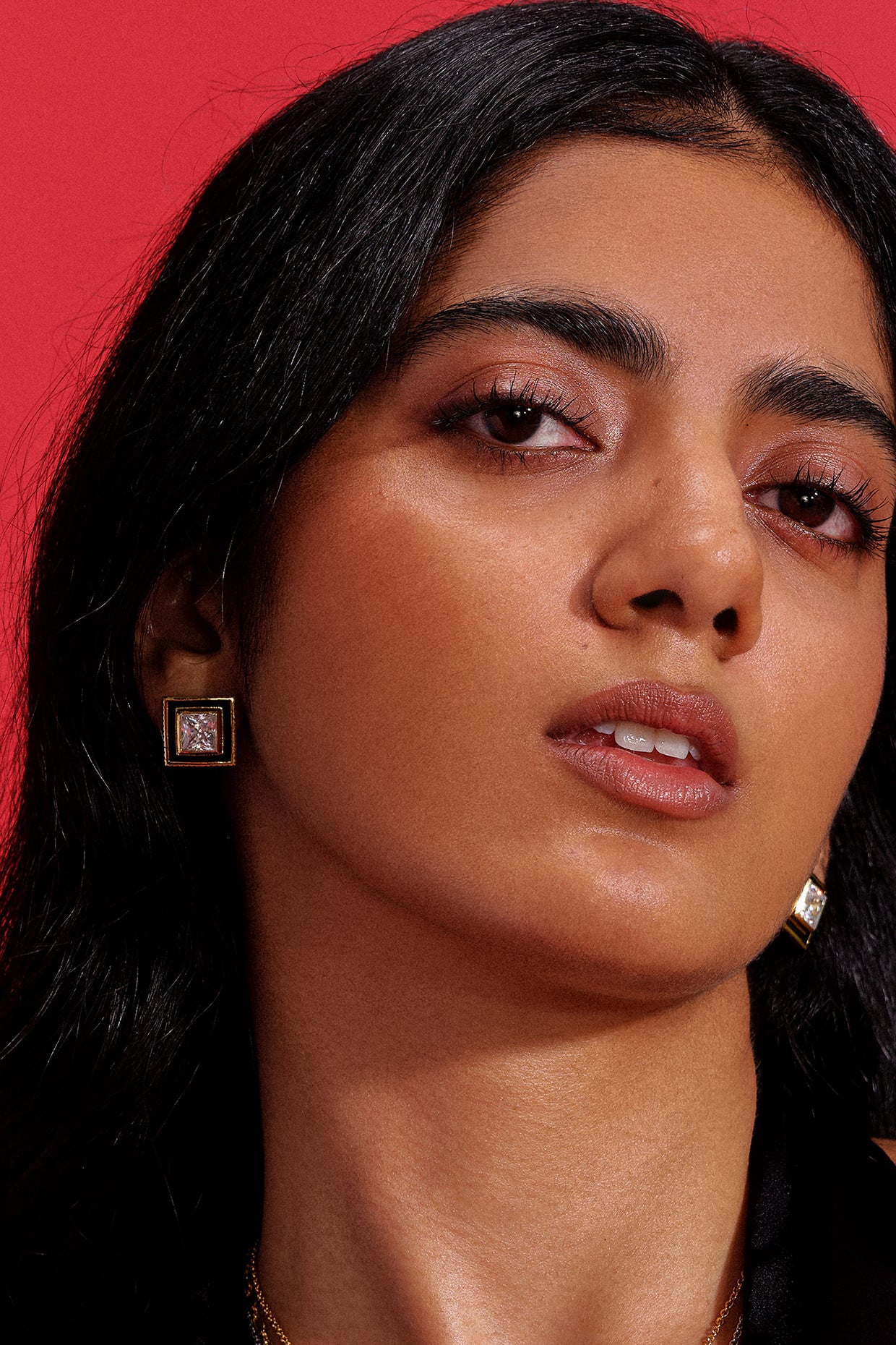 22kt Gold Plated Numisma Jager Studs Earrings