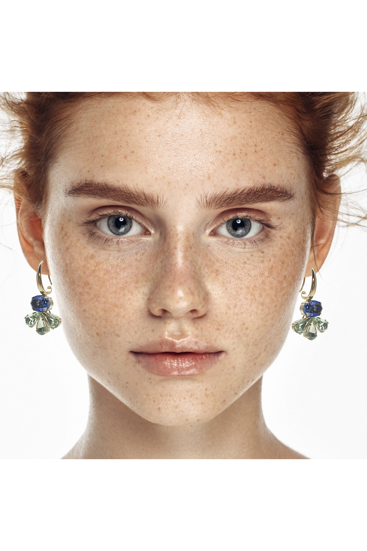 Hook & Cluster Earrings