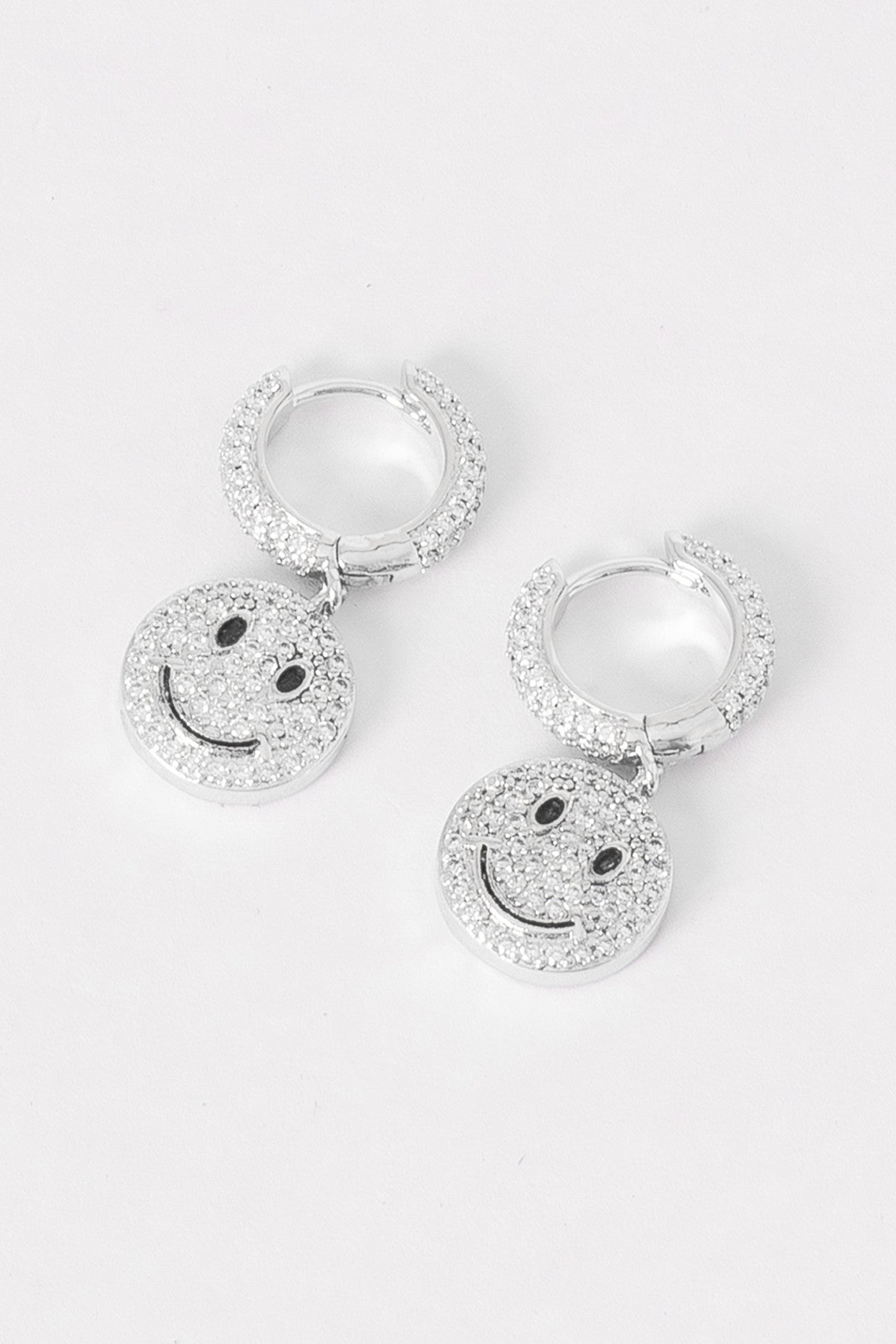 Iced Face Motif Earring