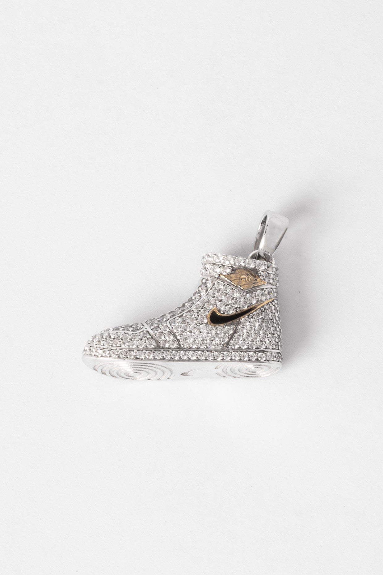 Iced Jordans Pendant Necklace