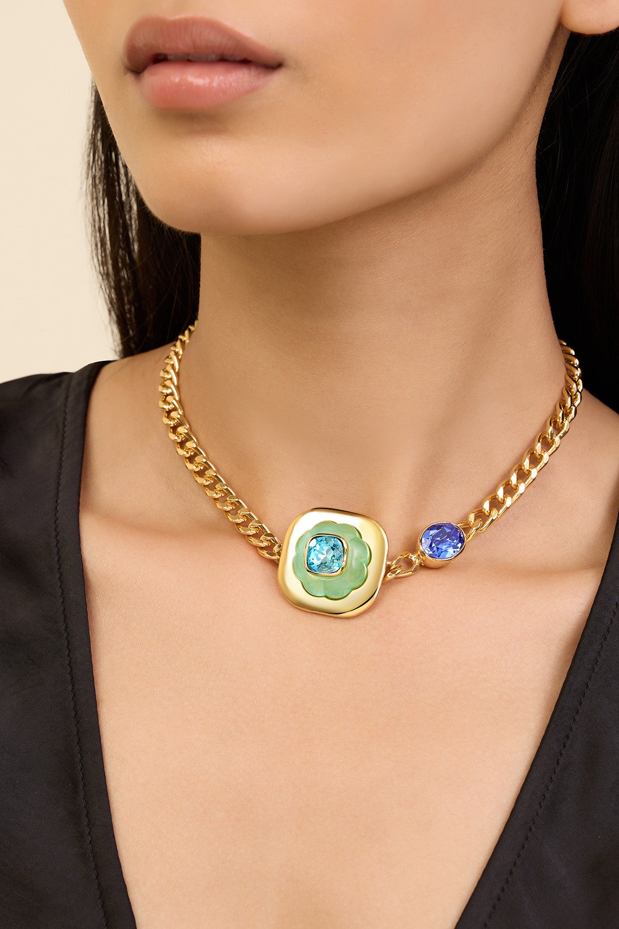 Into The Blue Statement Choker