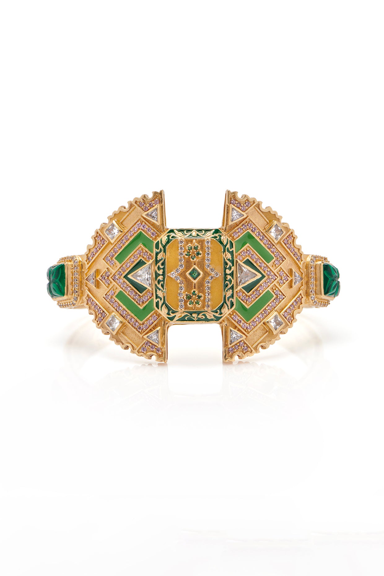 22kt Gold Plated Rumeli Cuff