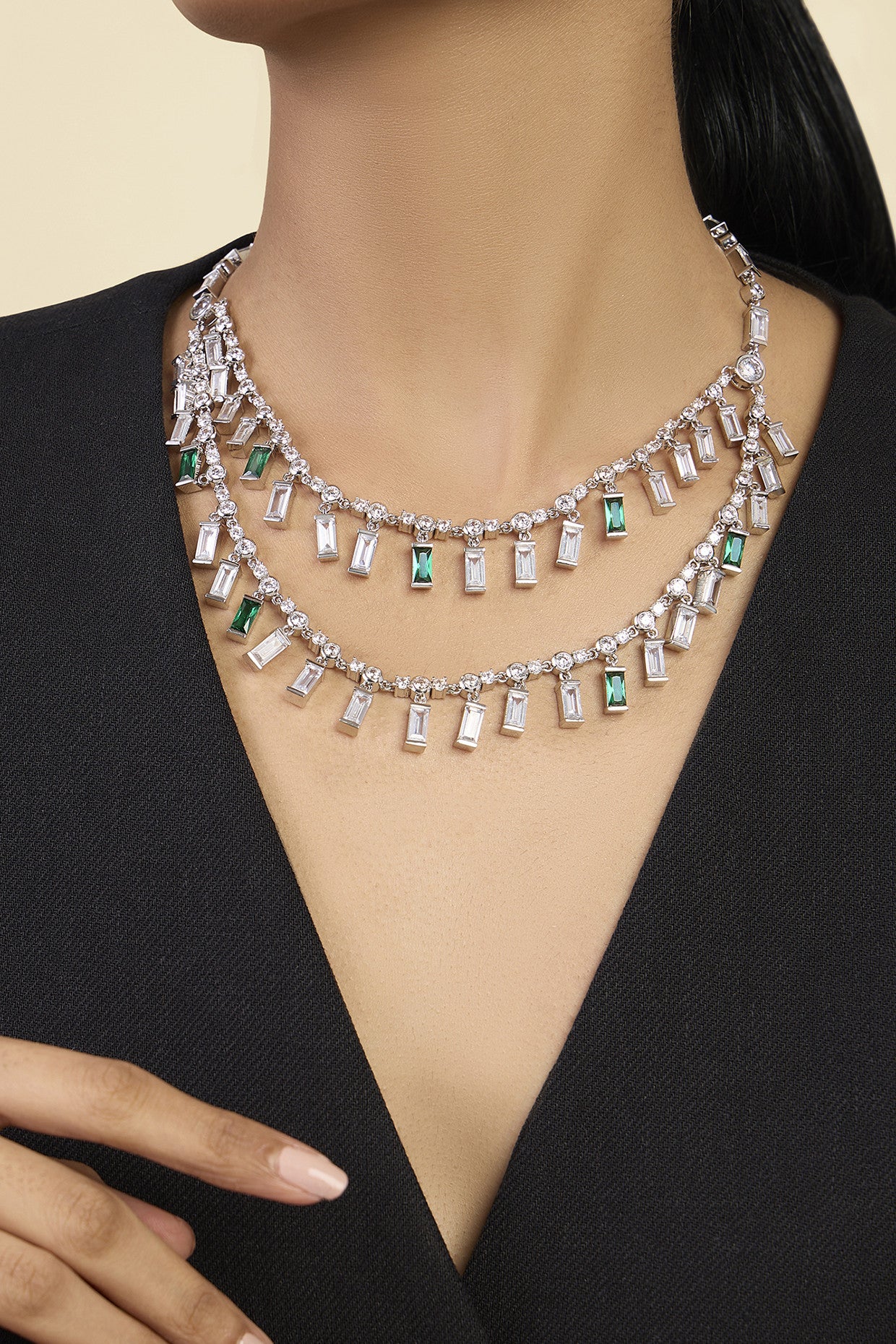 Layered Luxe Collar Necklace