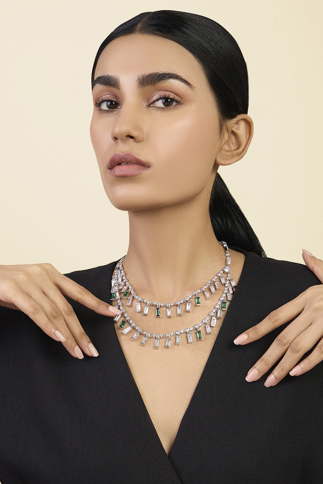 Layered Luxe Collar Necklace