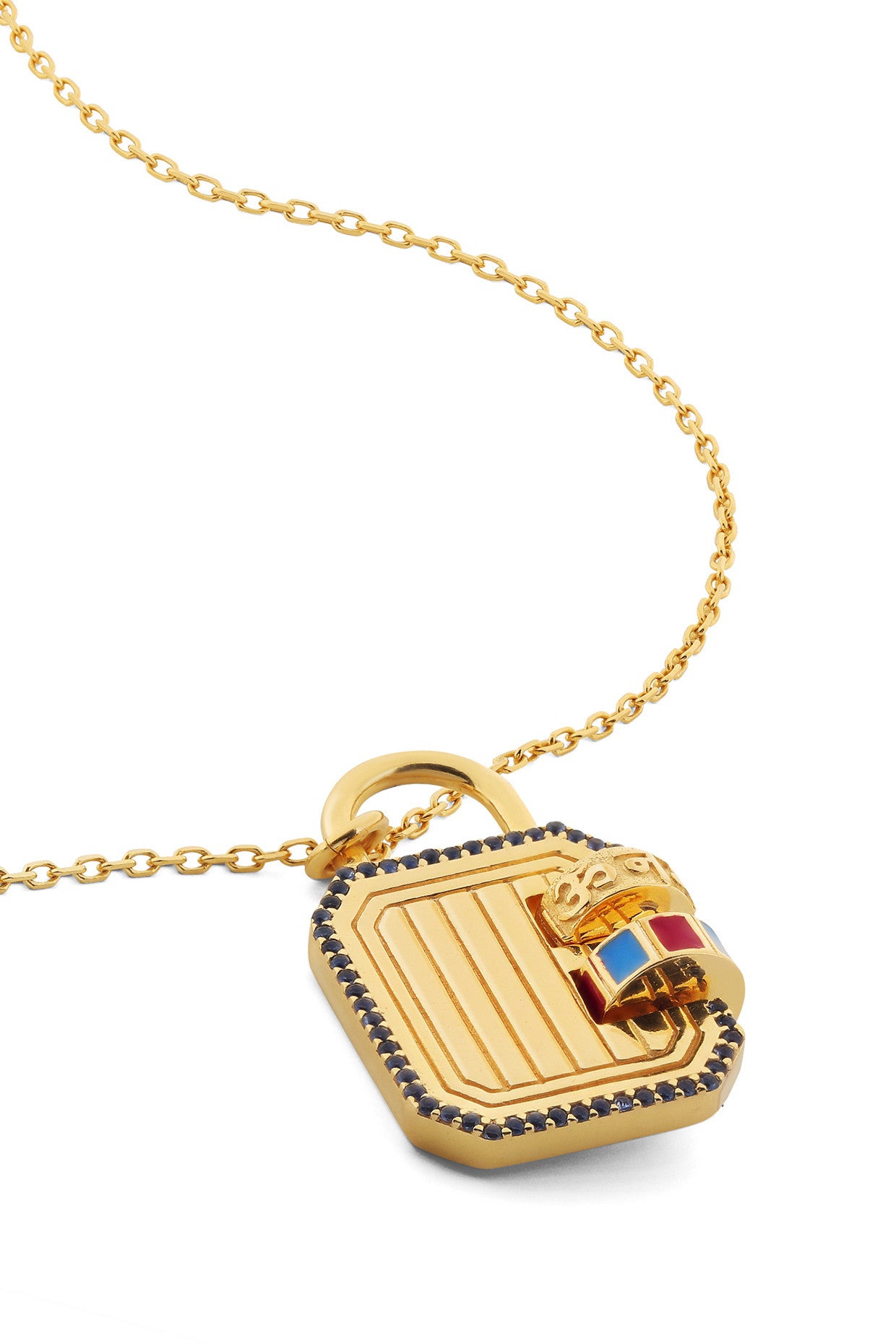 Lock It Mantra Necklace