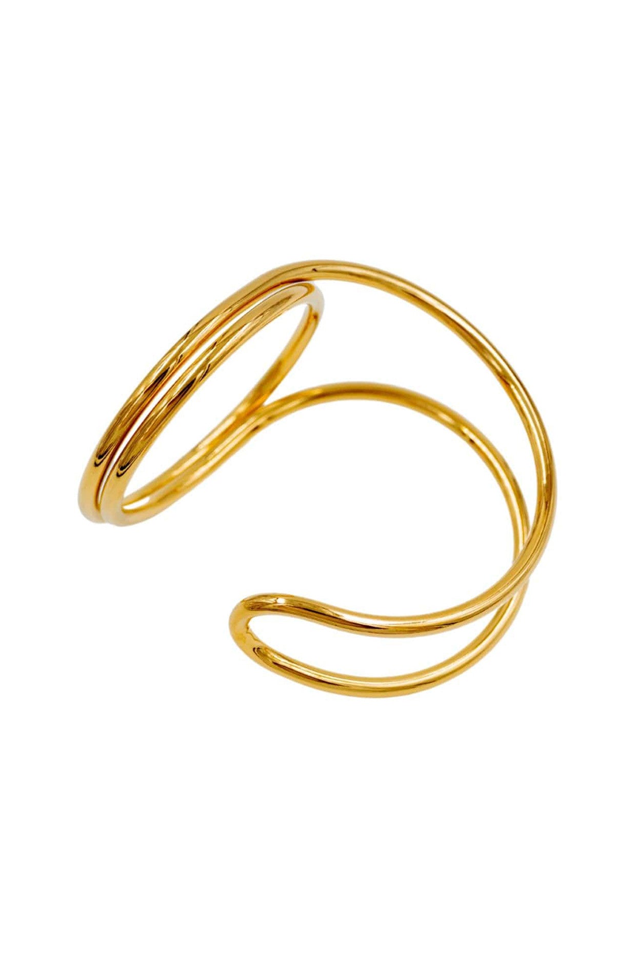 Loop Bracelet 18k Gold Plated