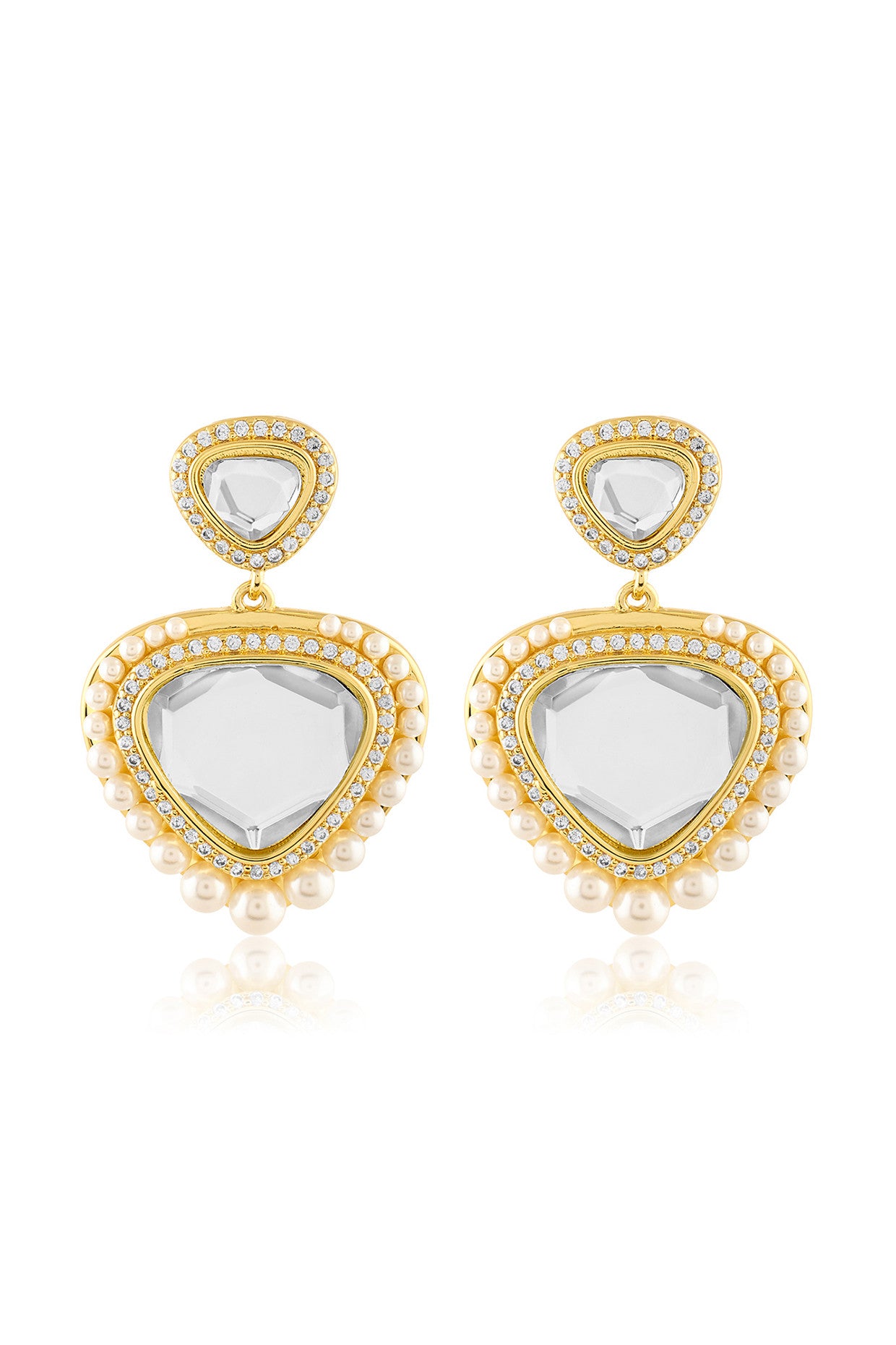 Lucent Libra Drop Earrings