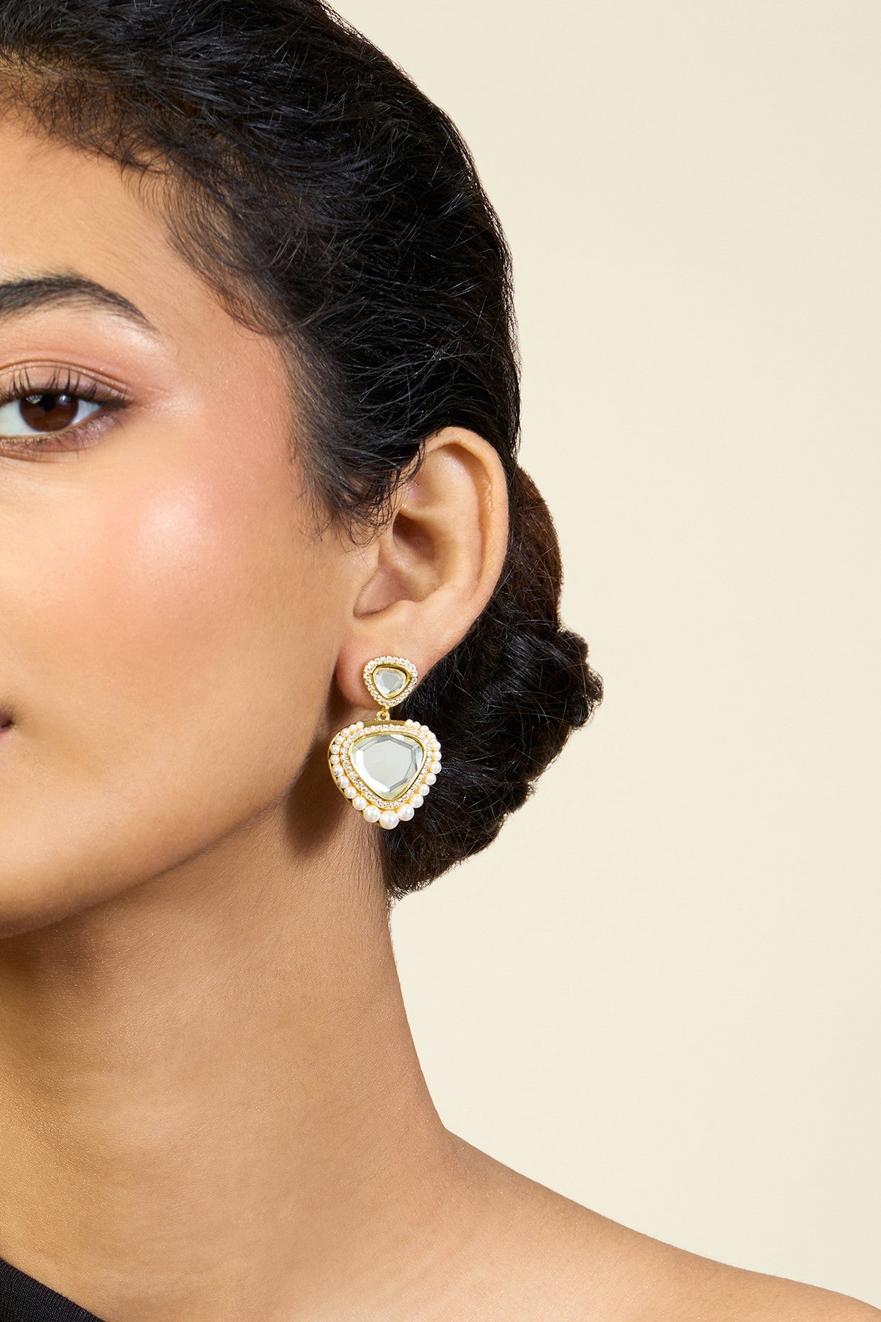 Lucent Libra Drop Earrings