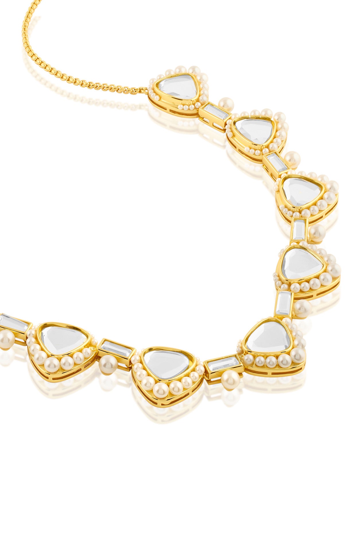 Lucent Riviere Collar Necklace