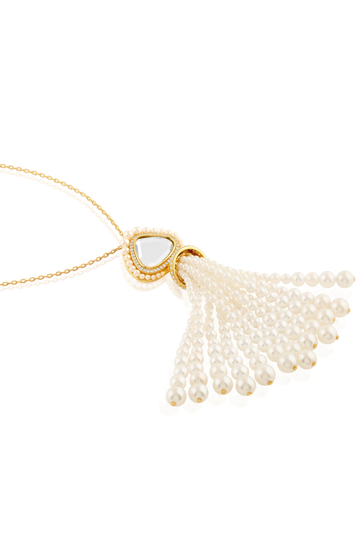 Lucent Tassel Necklace