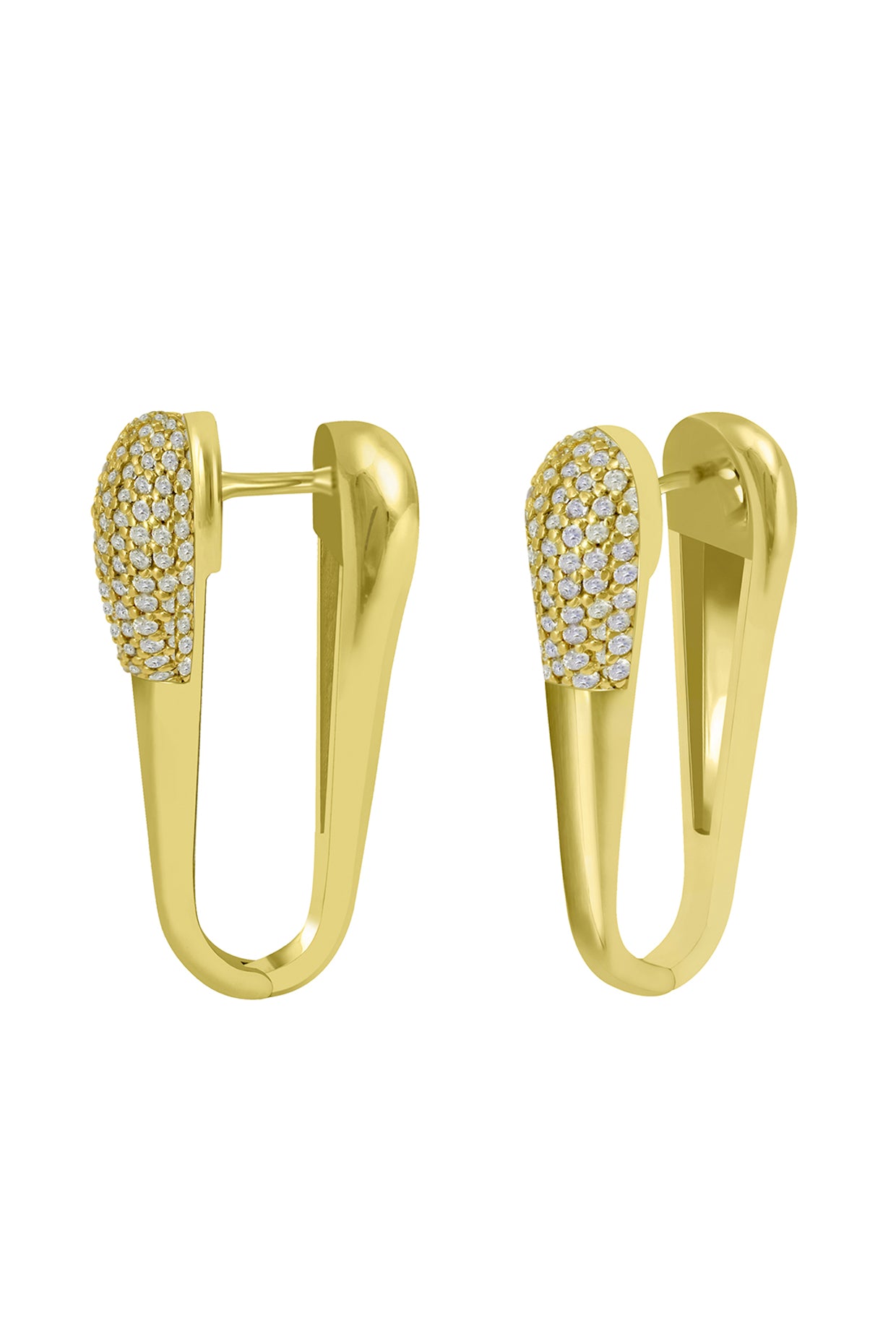 18k Gold Plated Zircon Earring