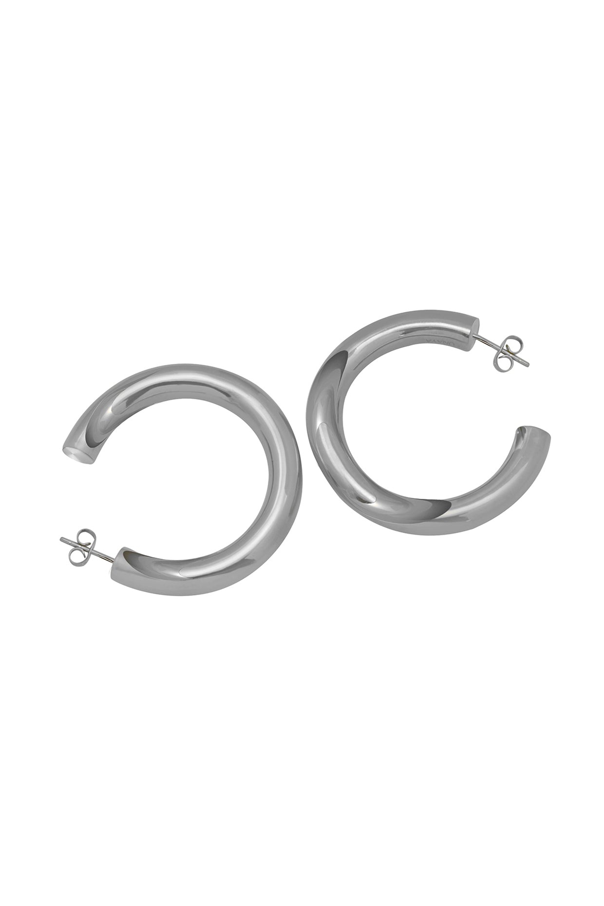Silver Plated Hoop Earring