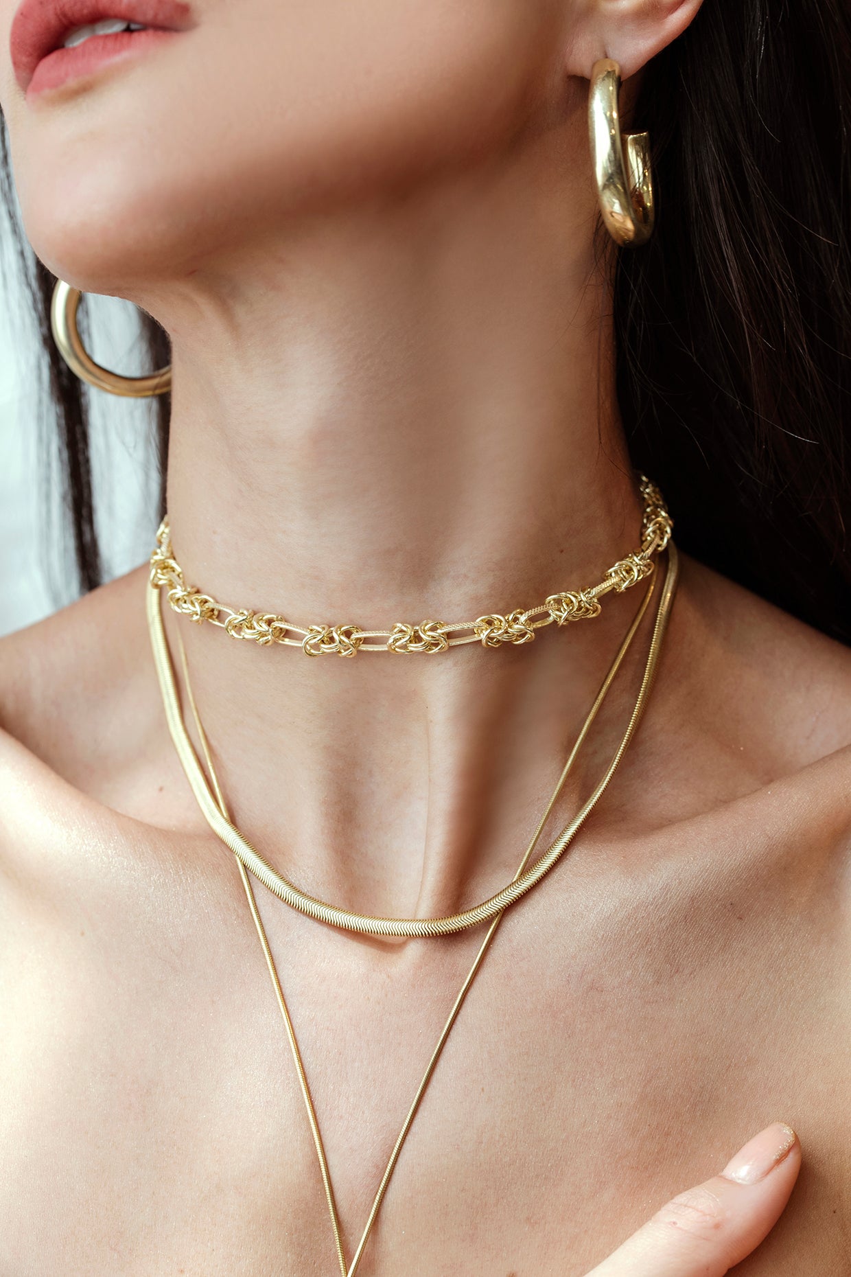 18k Gold Plated Brass Chain