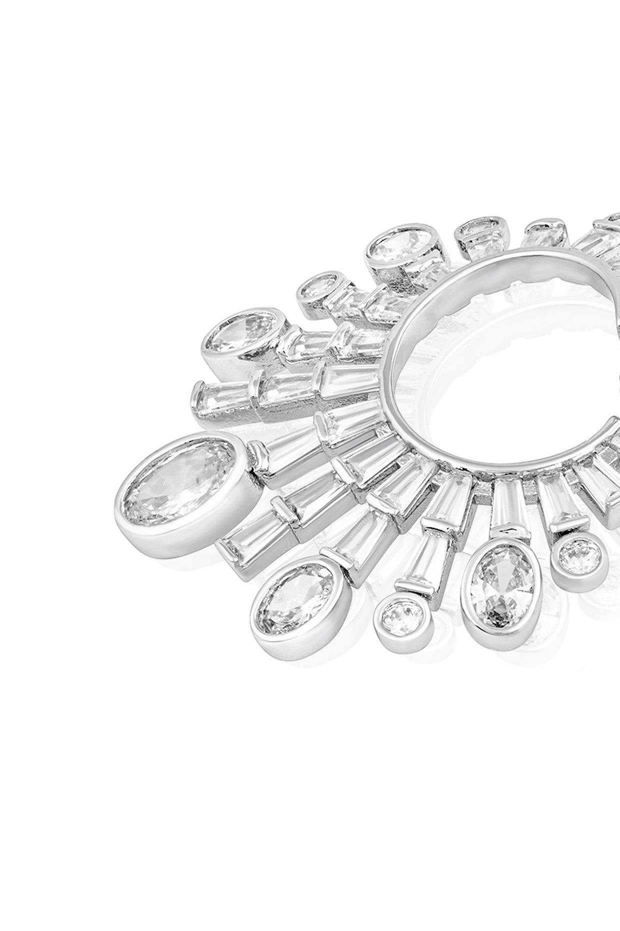 Luxe Indian Front Back Earrings