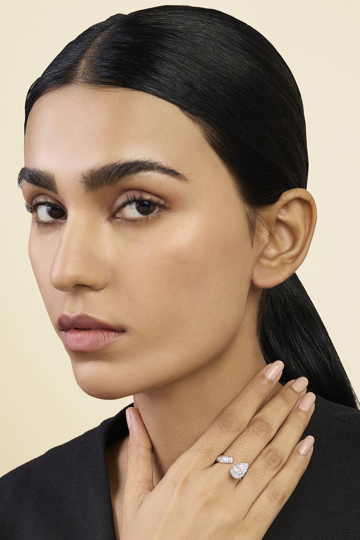 Luxe Solitaire Promise Ring