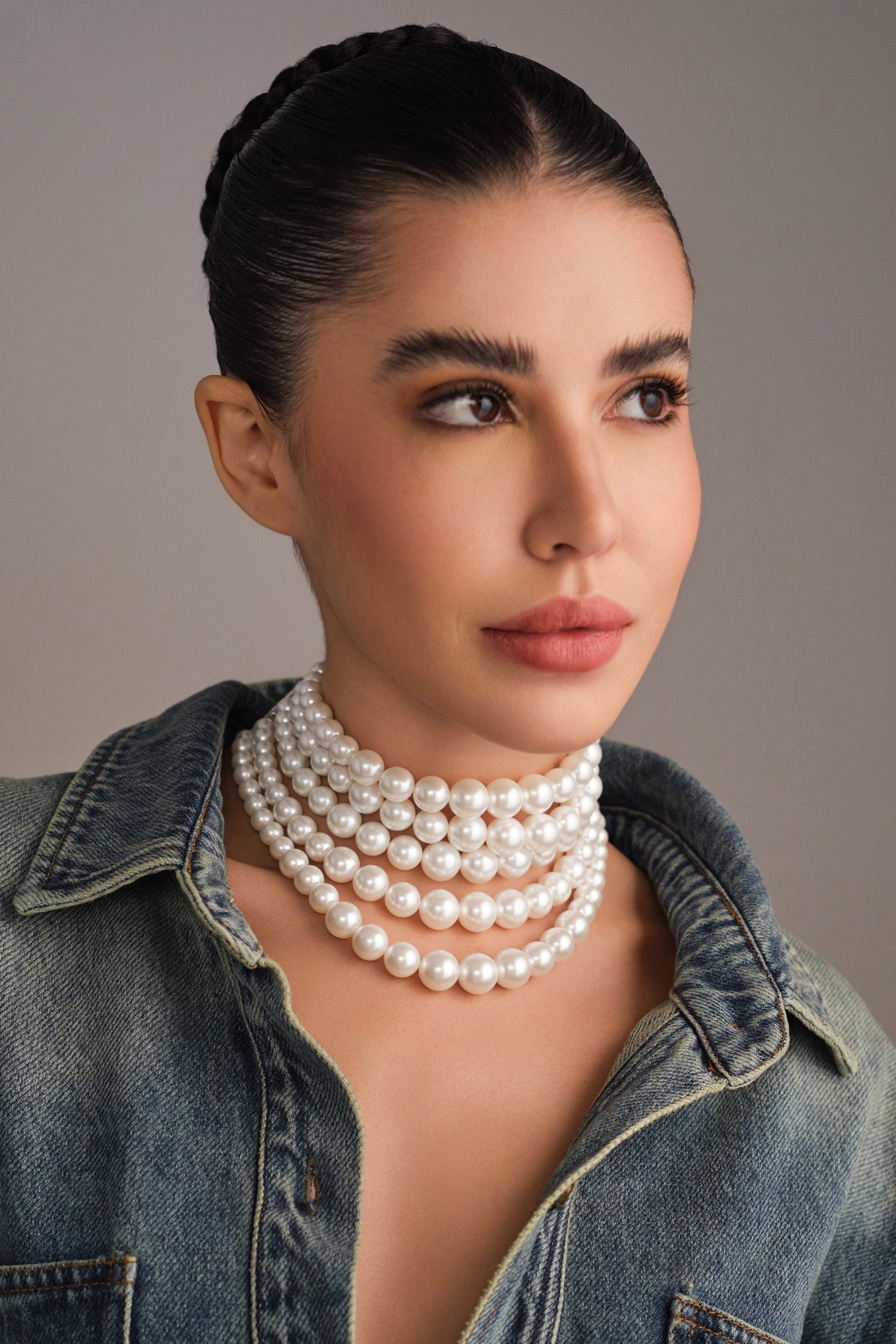 Major White Pearl Necklace