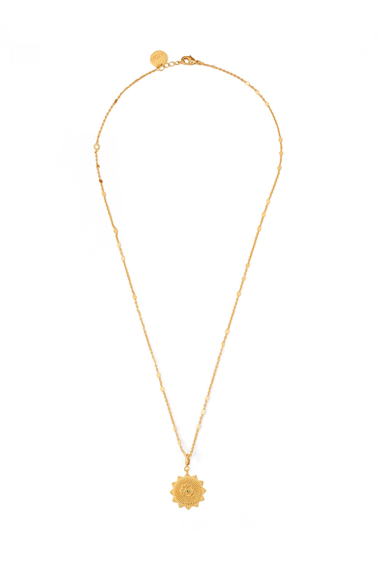 Manipura Chakra Charm Necklace