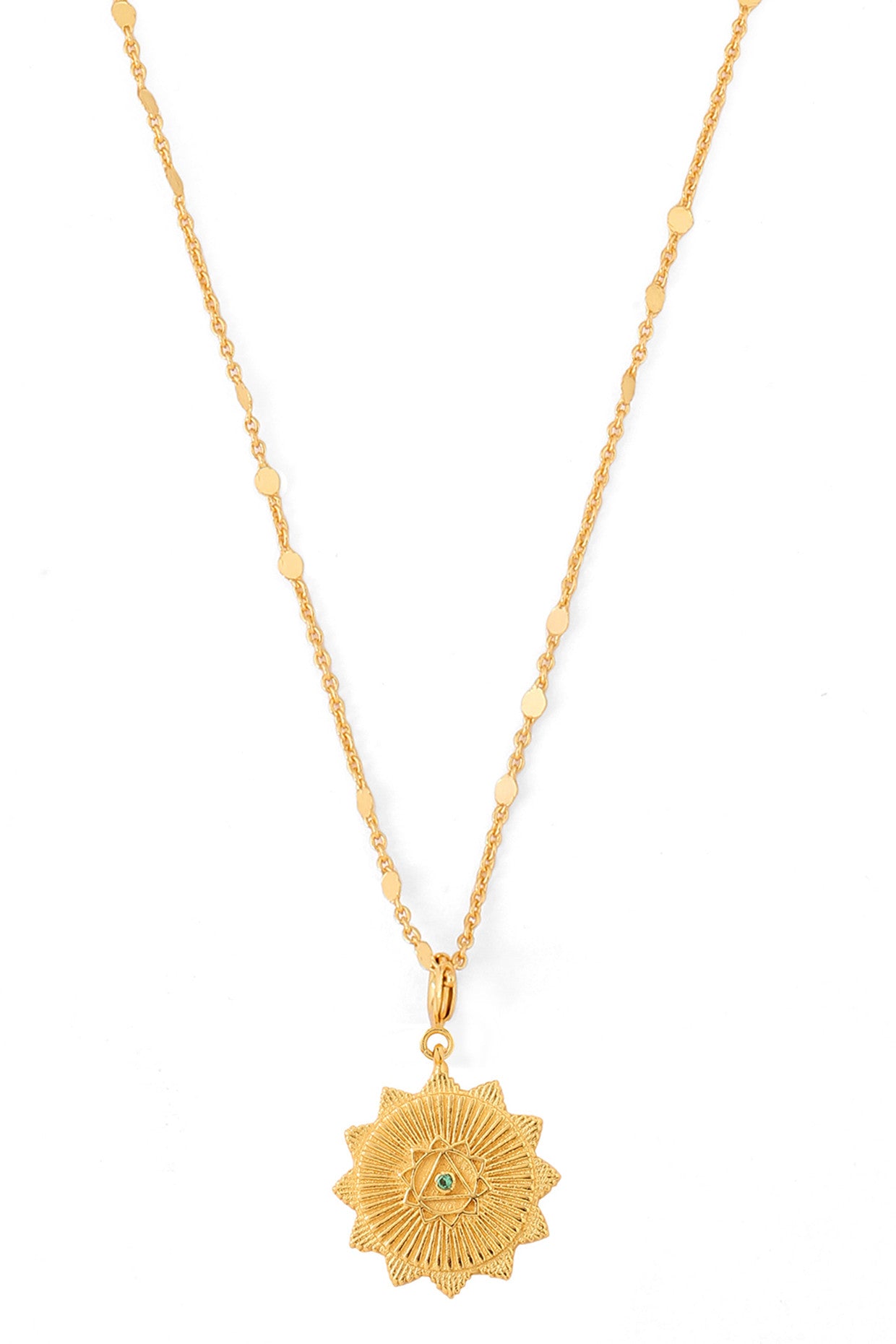 Manipura Chakra Charm Necklace