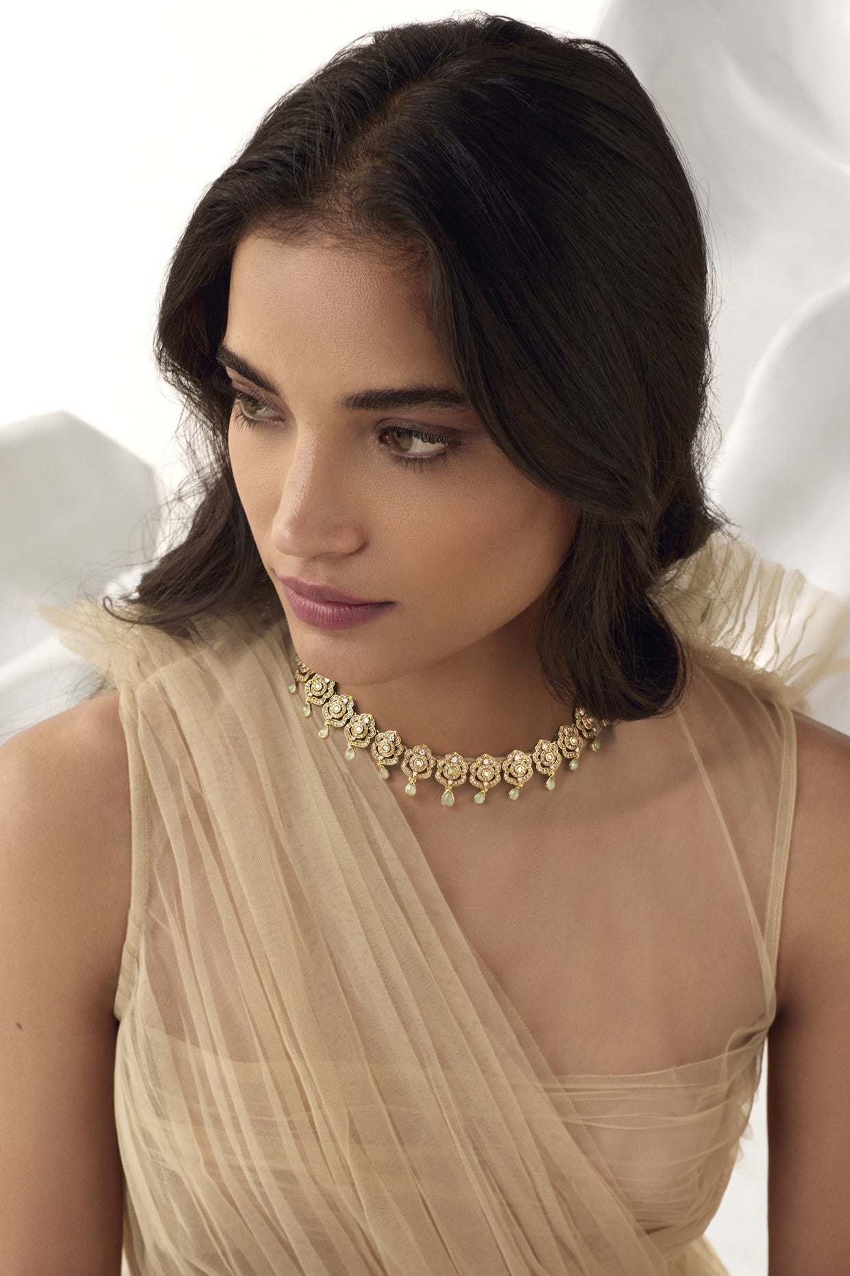 Mehr Dainty Necklace in 22Kt Gold Plating