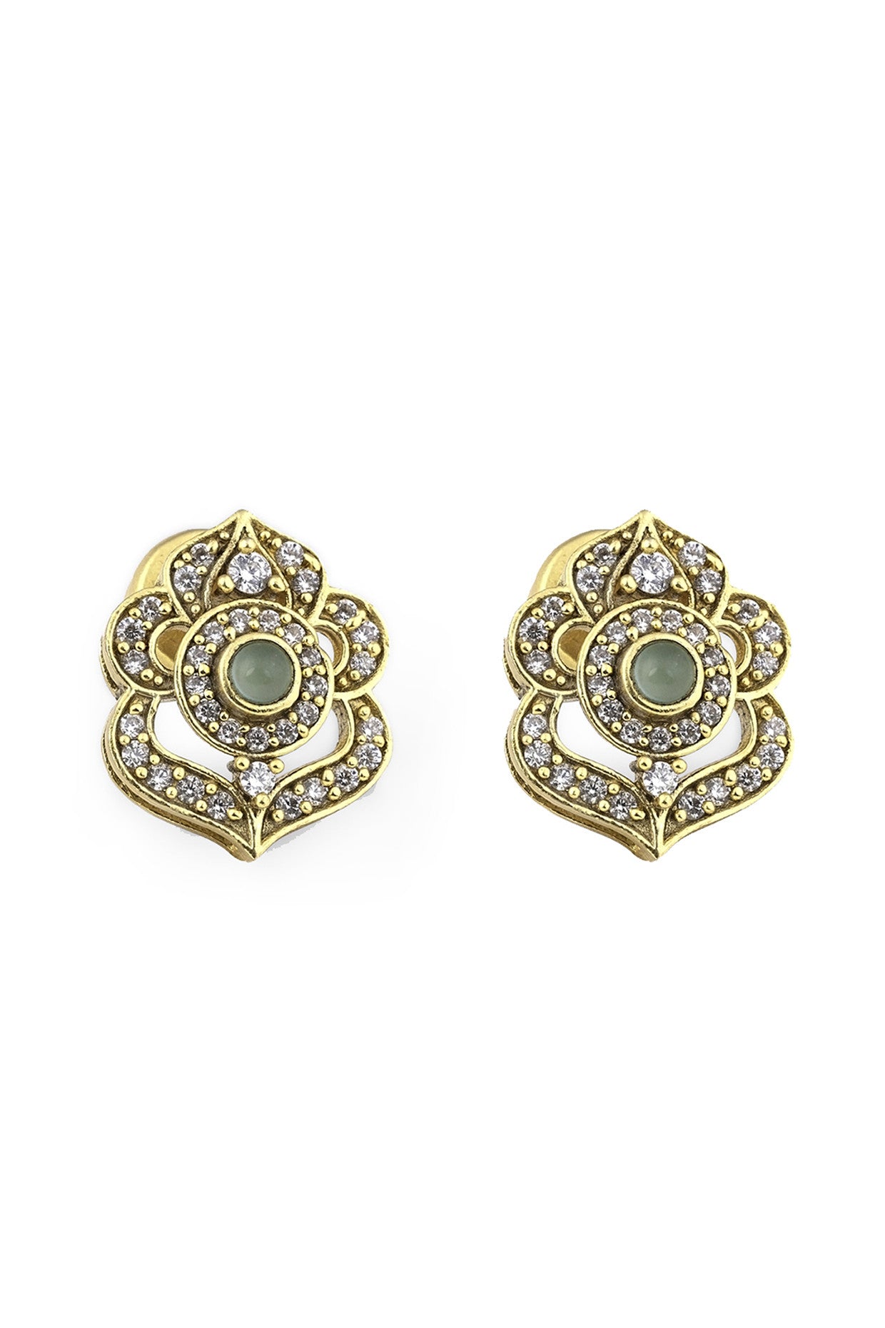 Mehr Dainty Studs in 22Kt Gold Plating