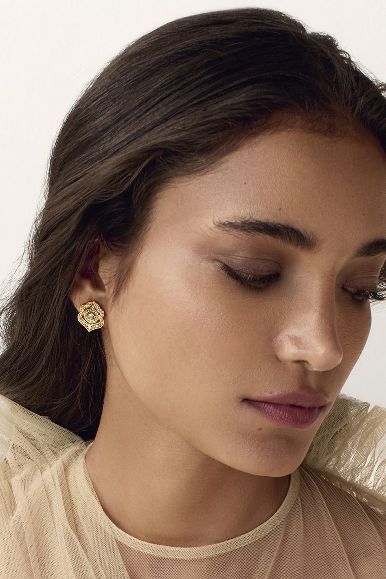Mehr Dainty Studs in 22Kt Gold Plating