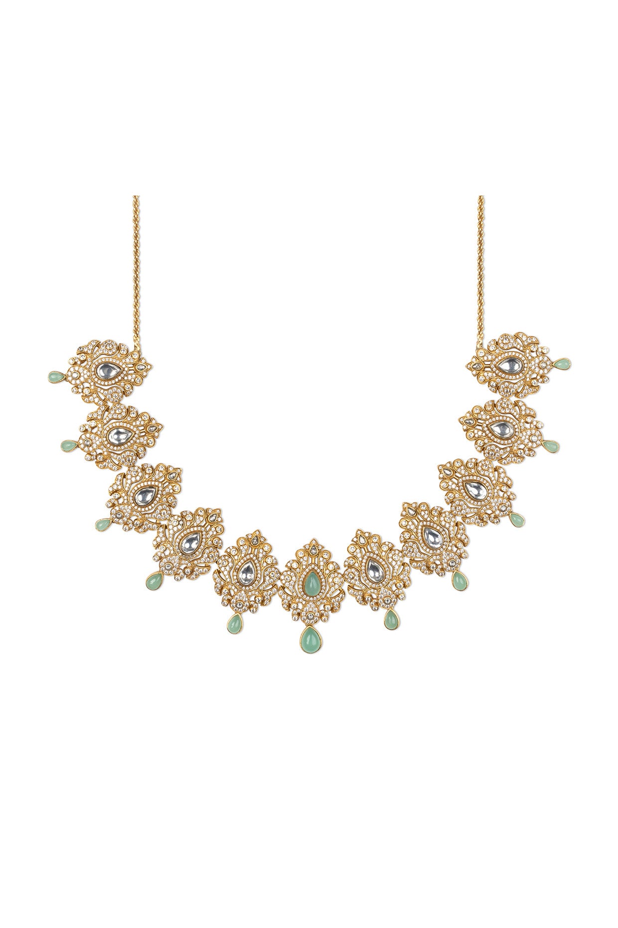 Mehr Iconic Necklace in 22Kt Gold Plating