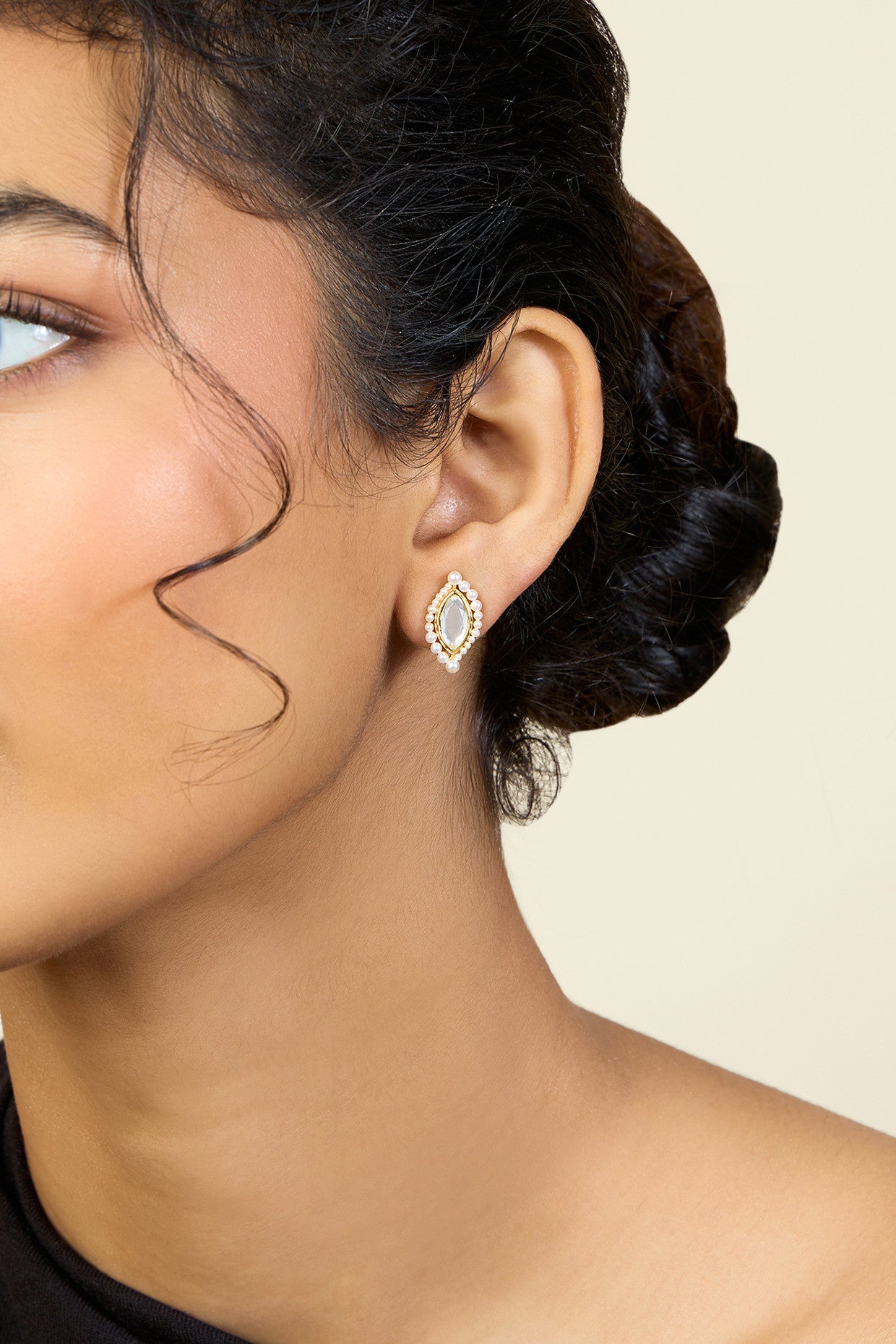 Mirror Moti Small Studs