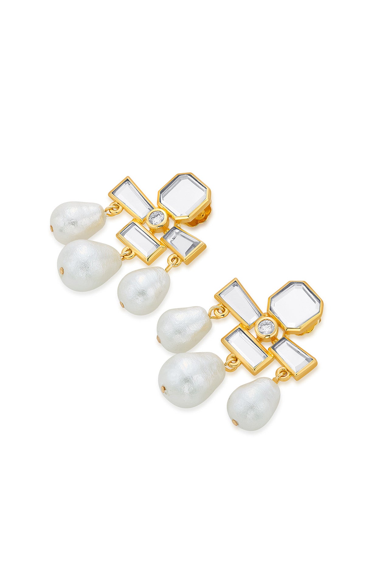 Trio Drop Earrings