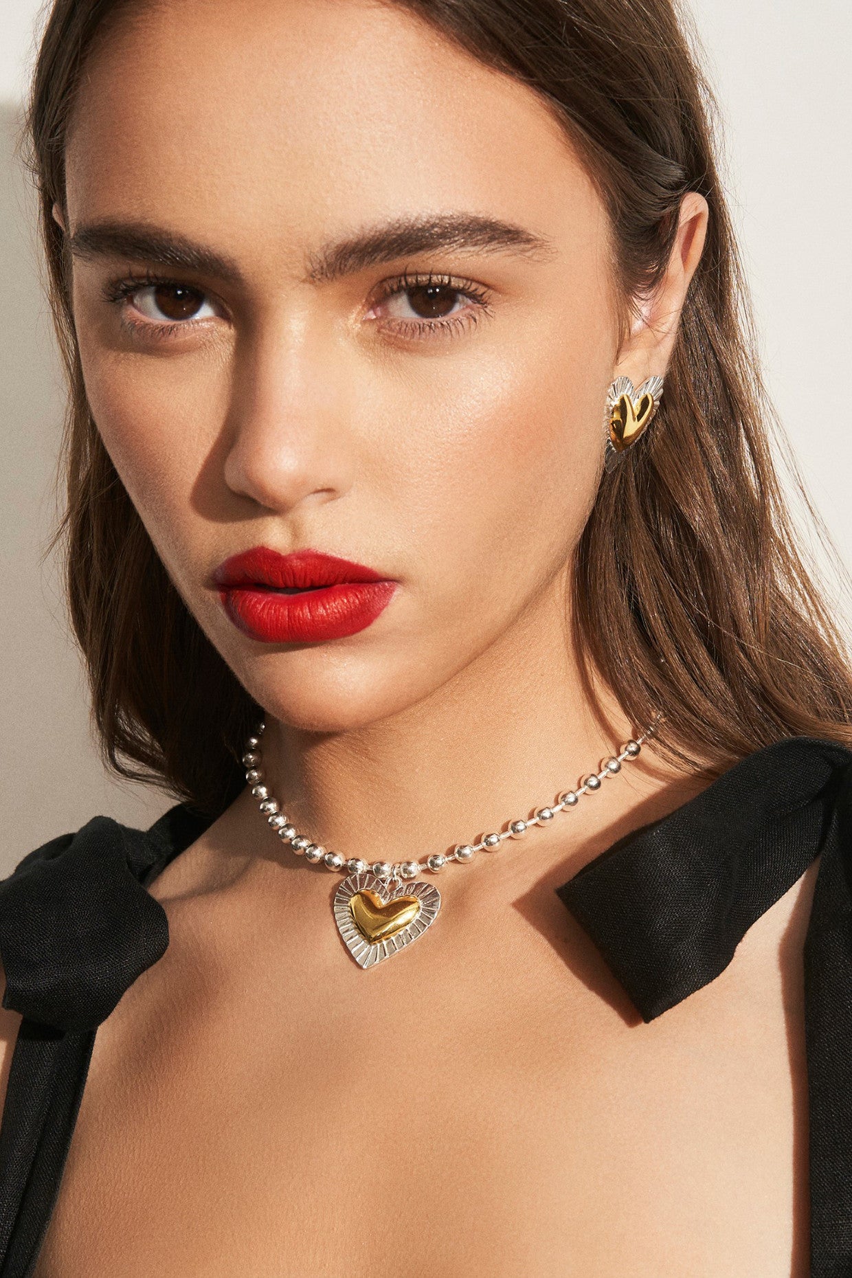 Mix Metal Agnes Necklace