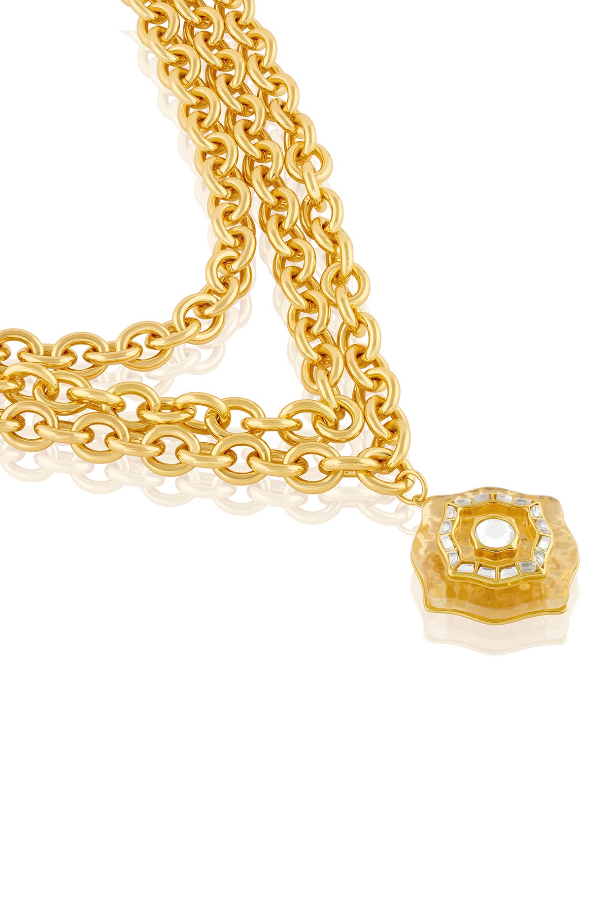 Mughal Mirror Wide Choker