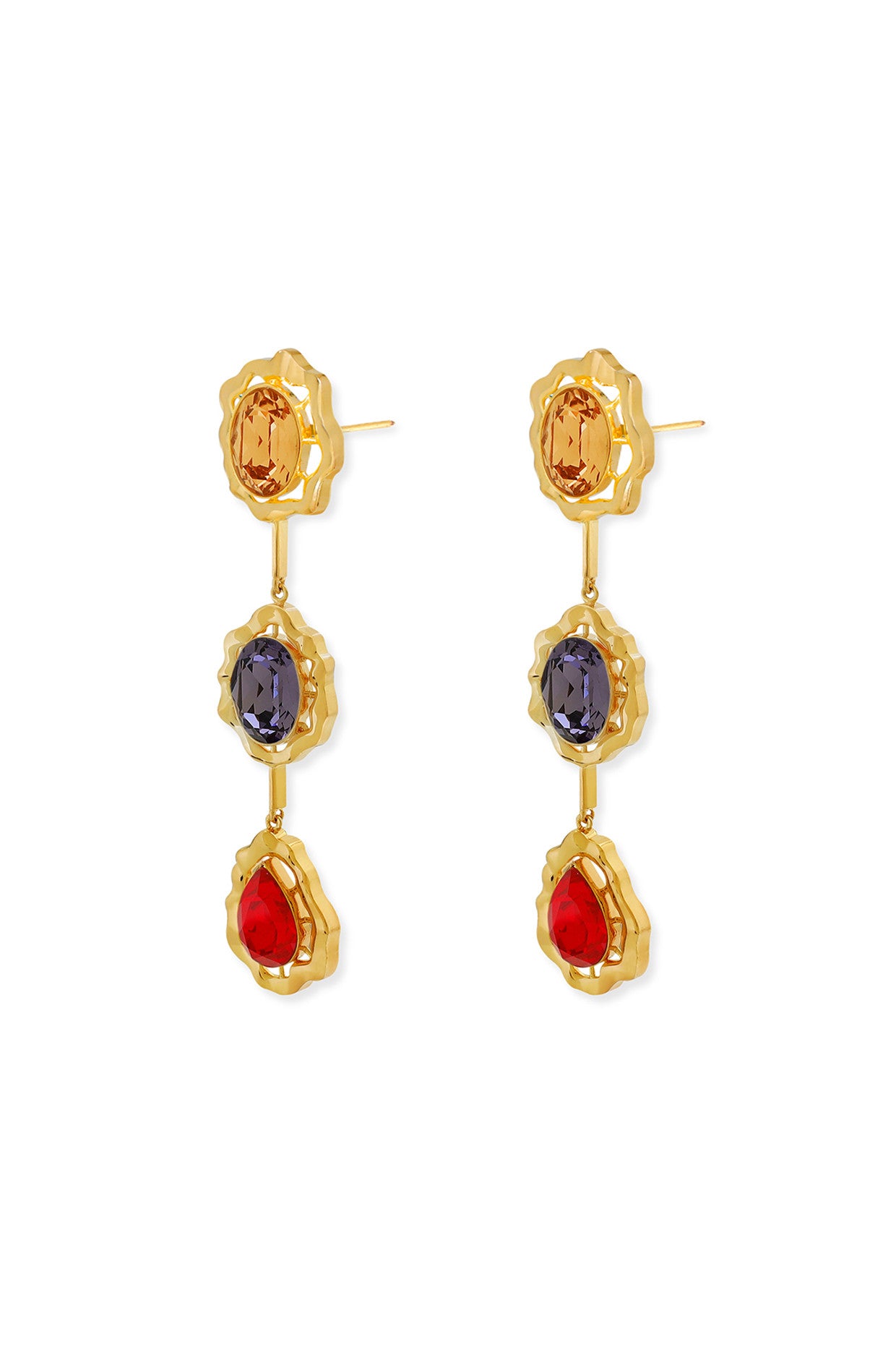 Multicolour Bloom Earrings