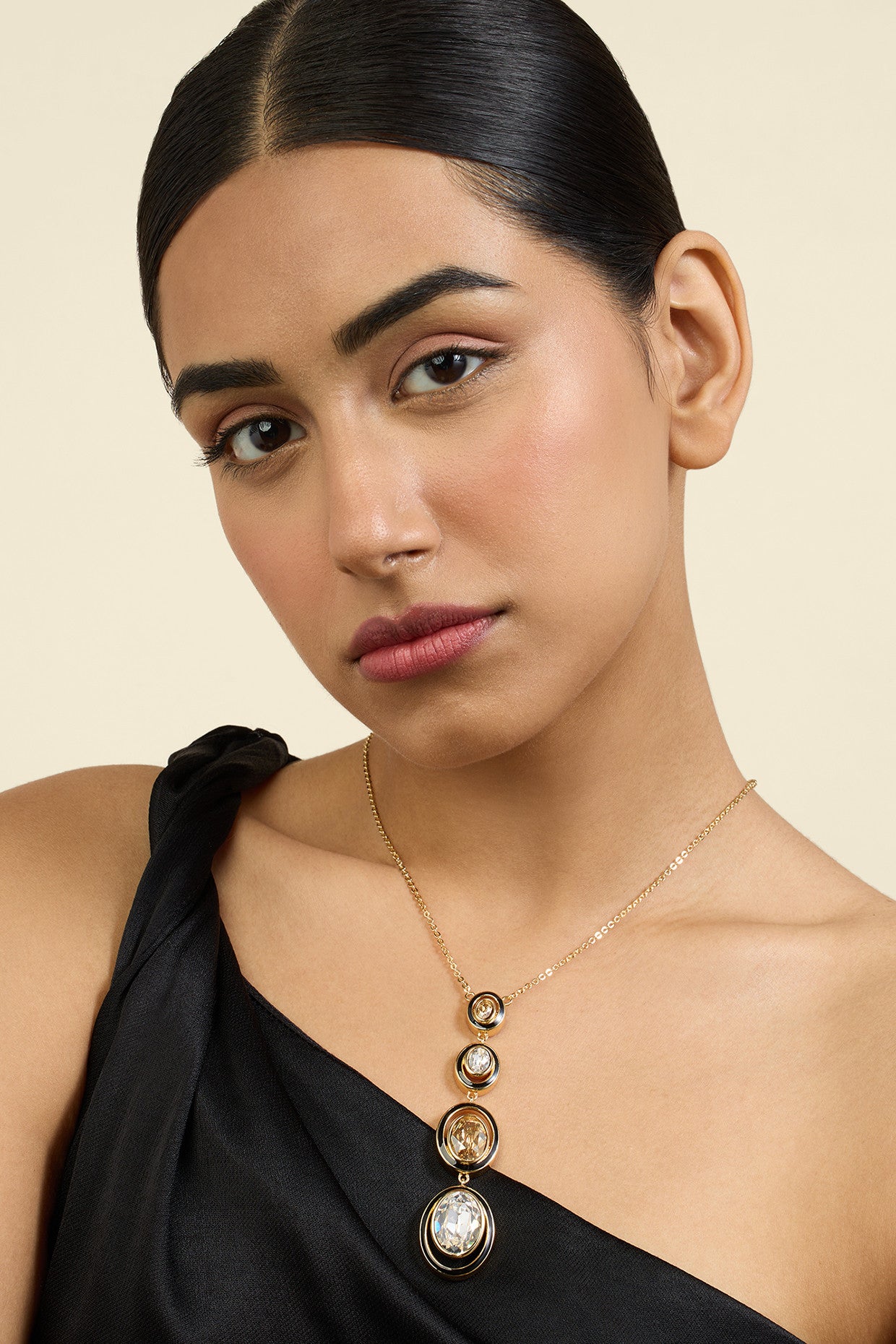 Oceanus Y Necklace 18Kt Gold Plated