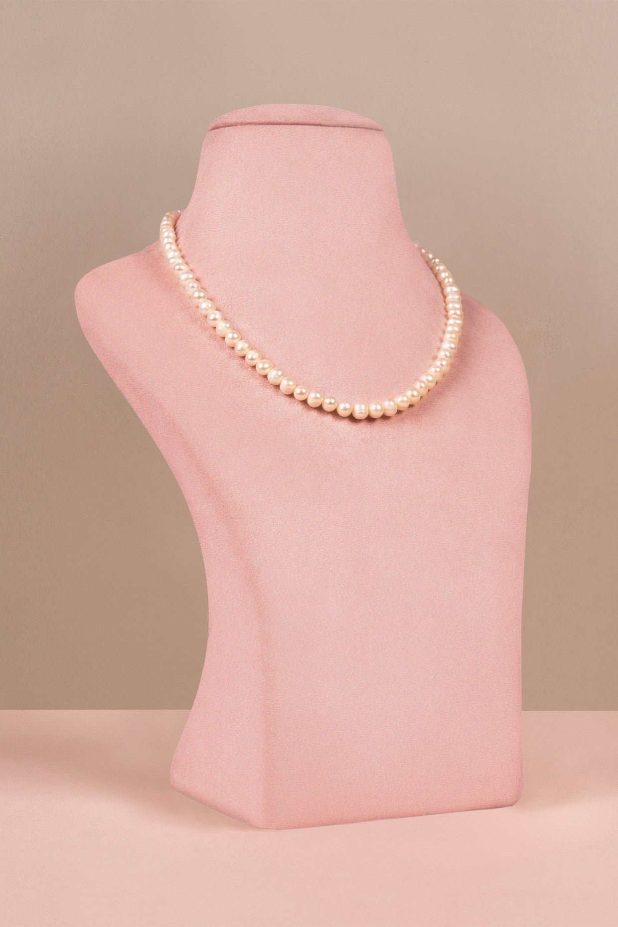 Natural Single Pearl Necklace-Mini