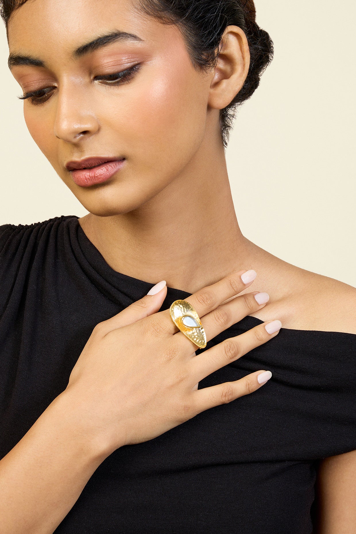 Noor Two Finger Ring