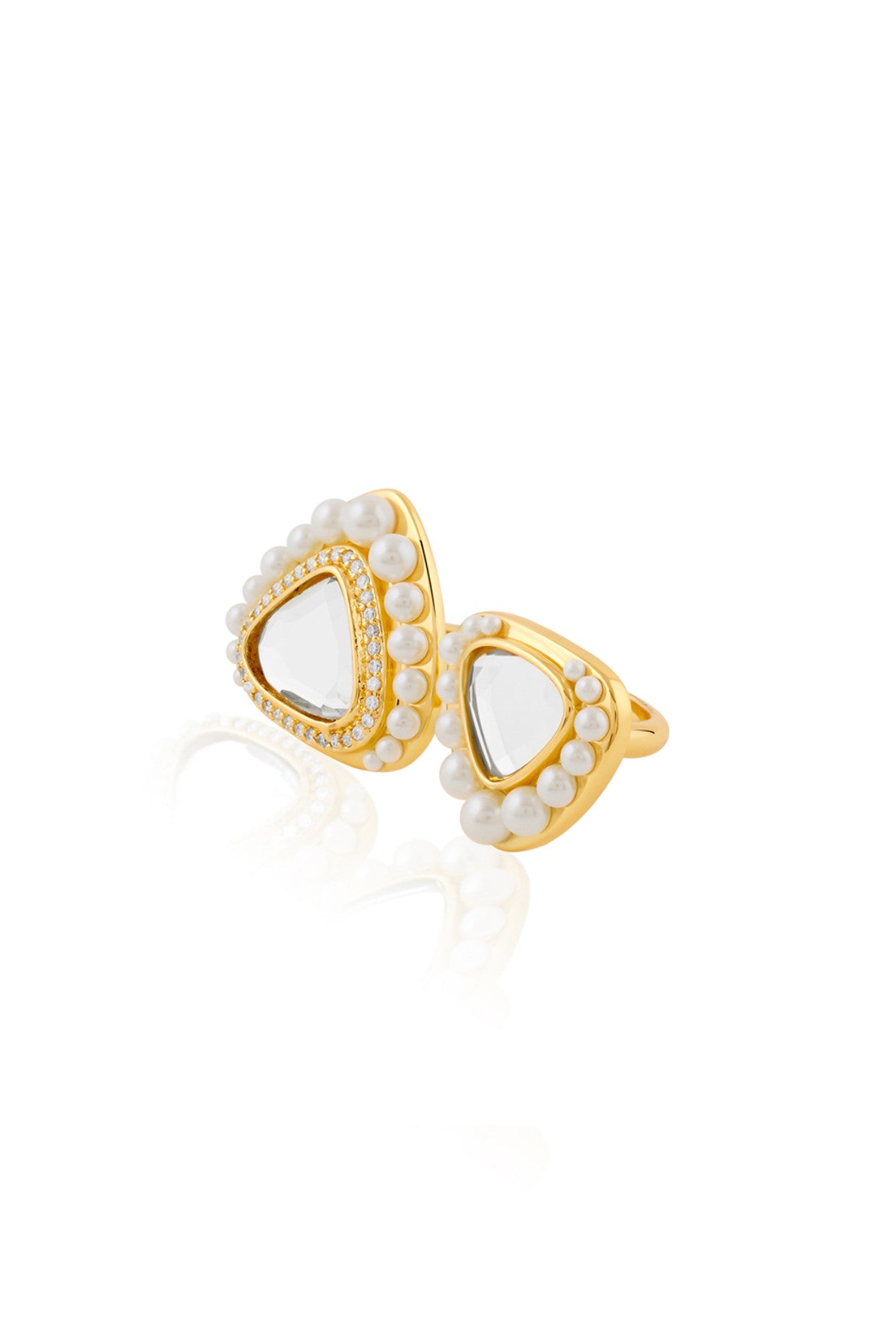 Noori Two Finger Ring