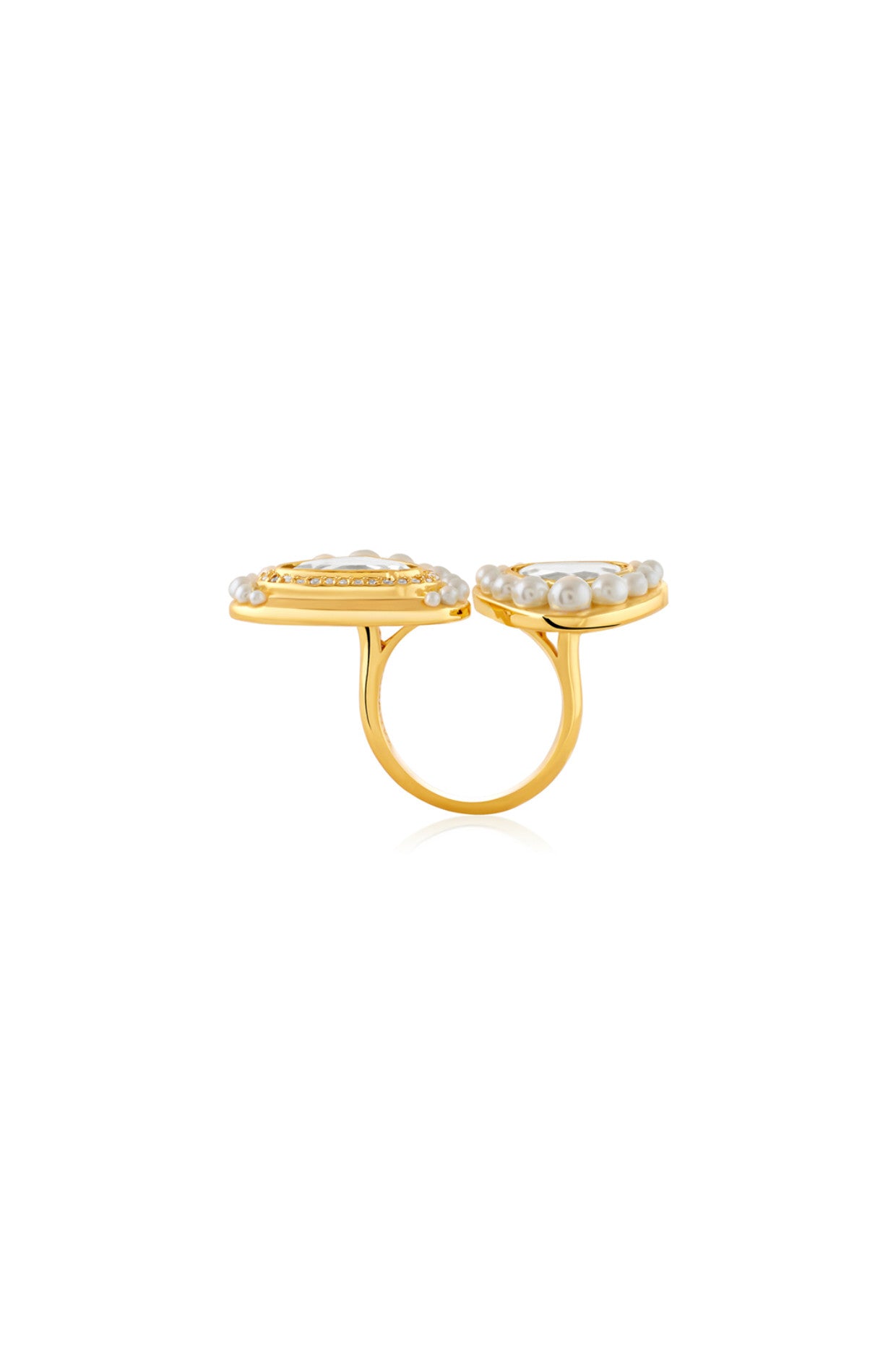 Noori Two Finger Ring