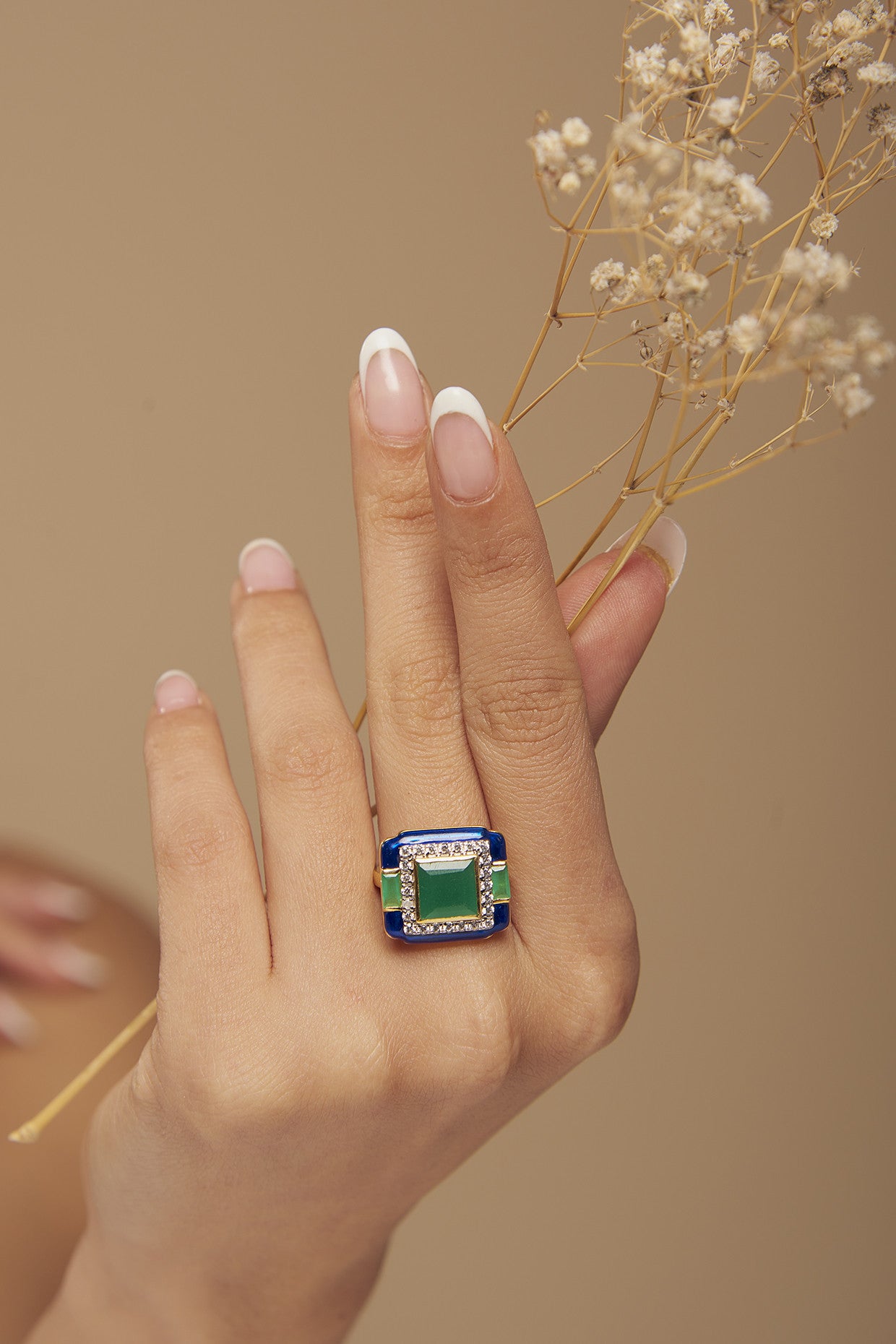 Nur Jahan Ring in Sterling Silver