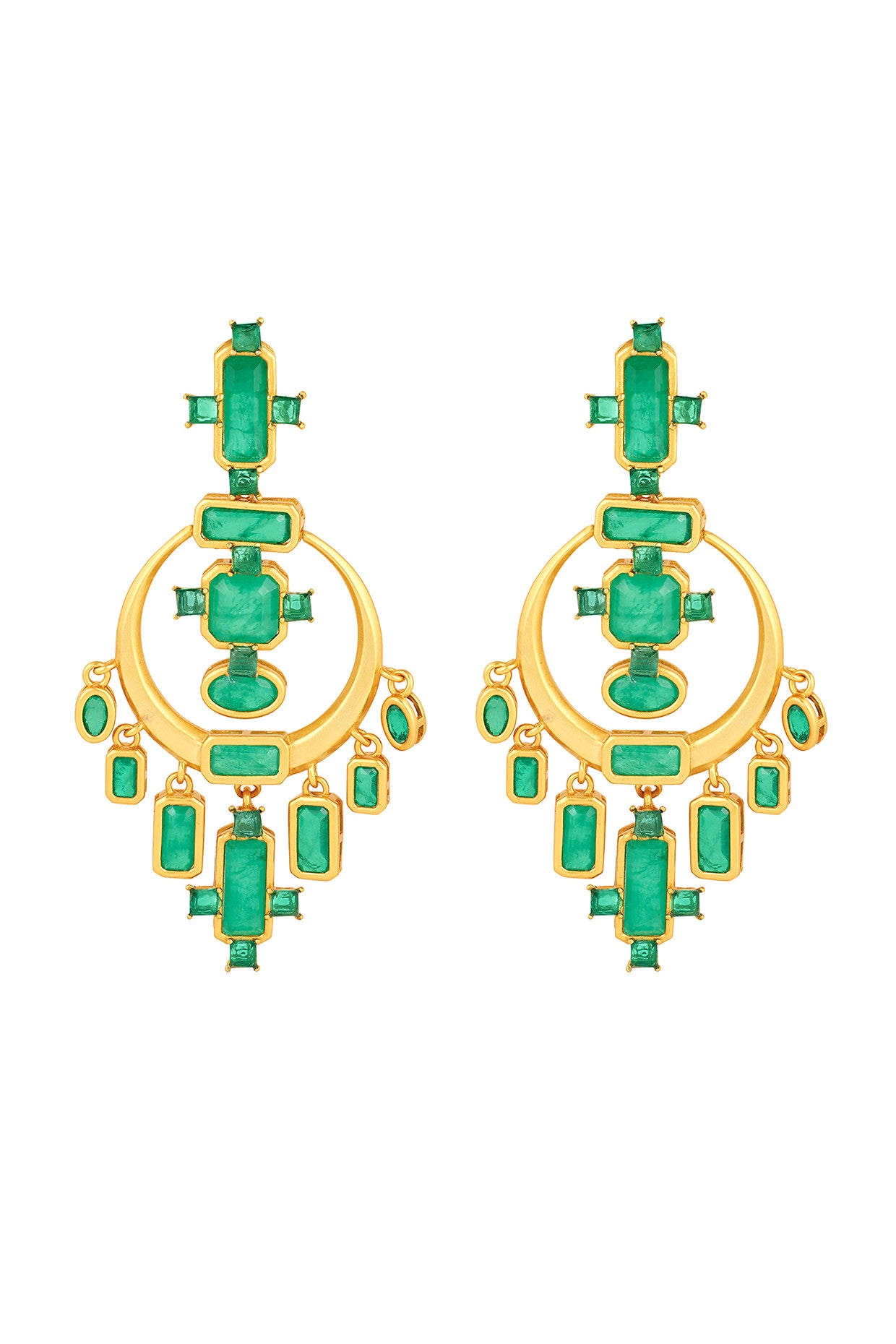 Oceana Green Danglers