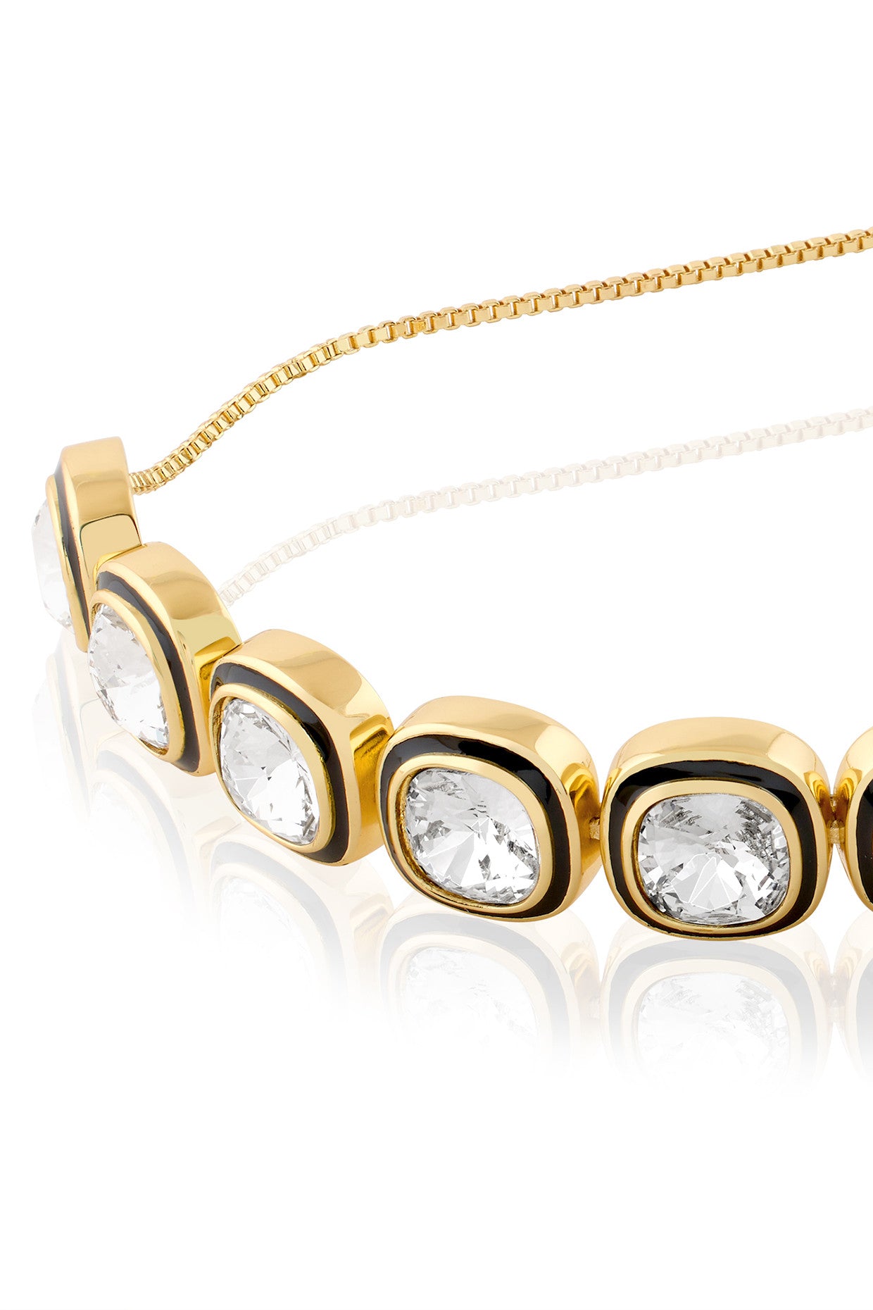 Oceanus Bolo Bracelet 18Kt Gold Plated