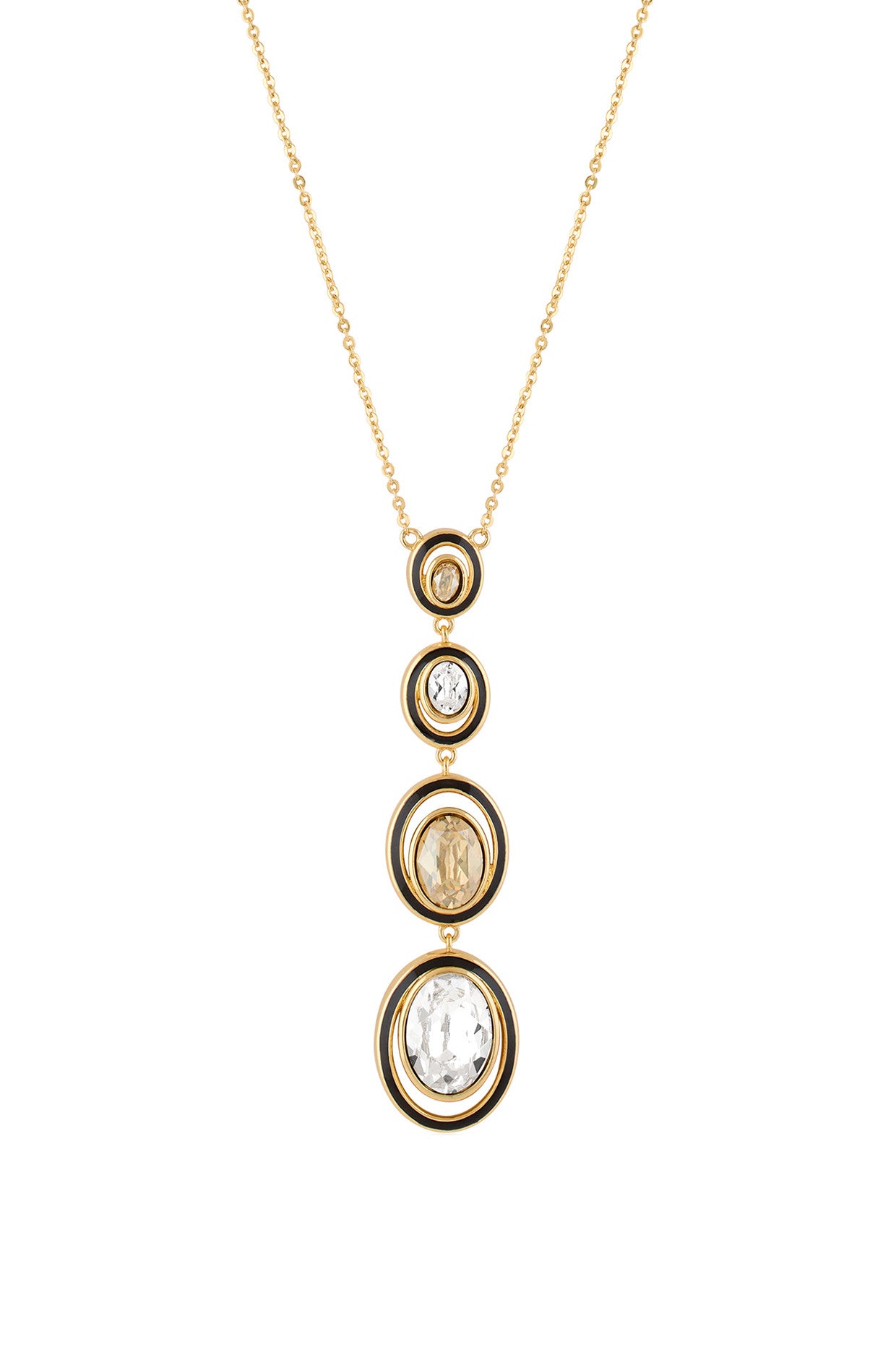 Oceanus Y Necklace 18Kt Gold Plated