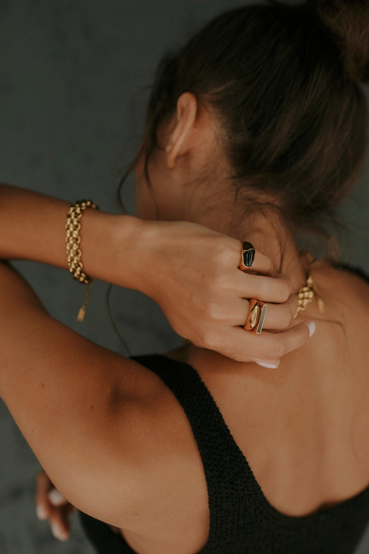 18kt Gold Plated Gold Ring