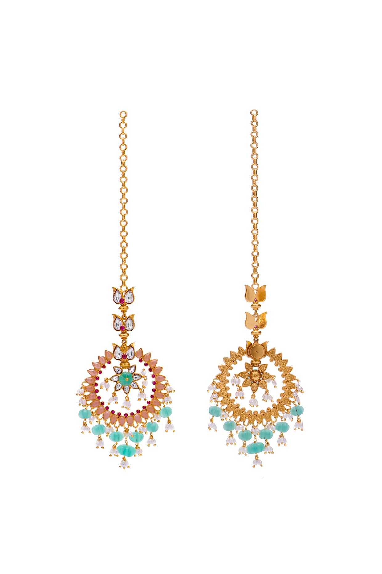 22kt Enchantments Of Pastels Earrings