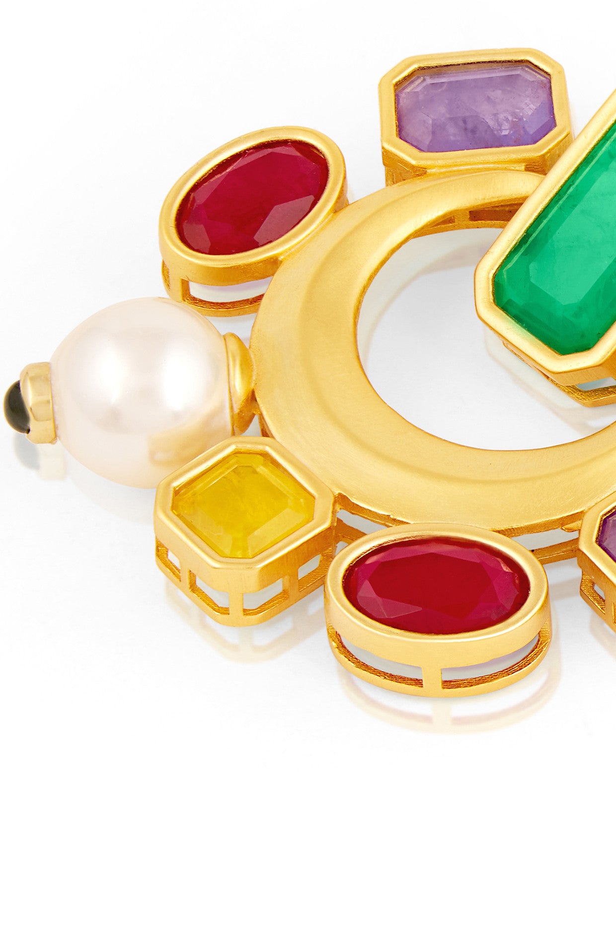 Opulent Gemstone Studs