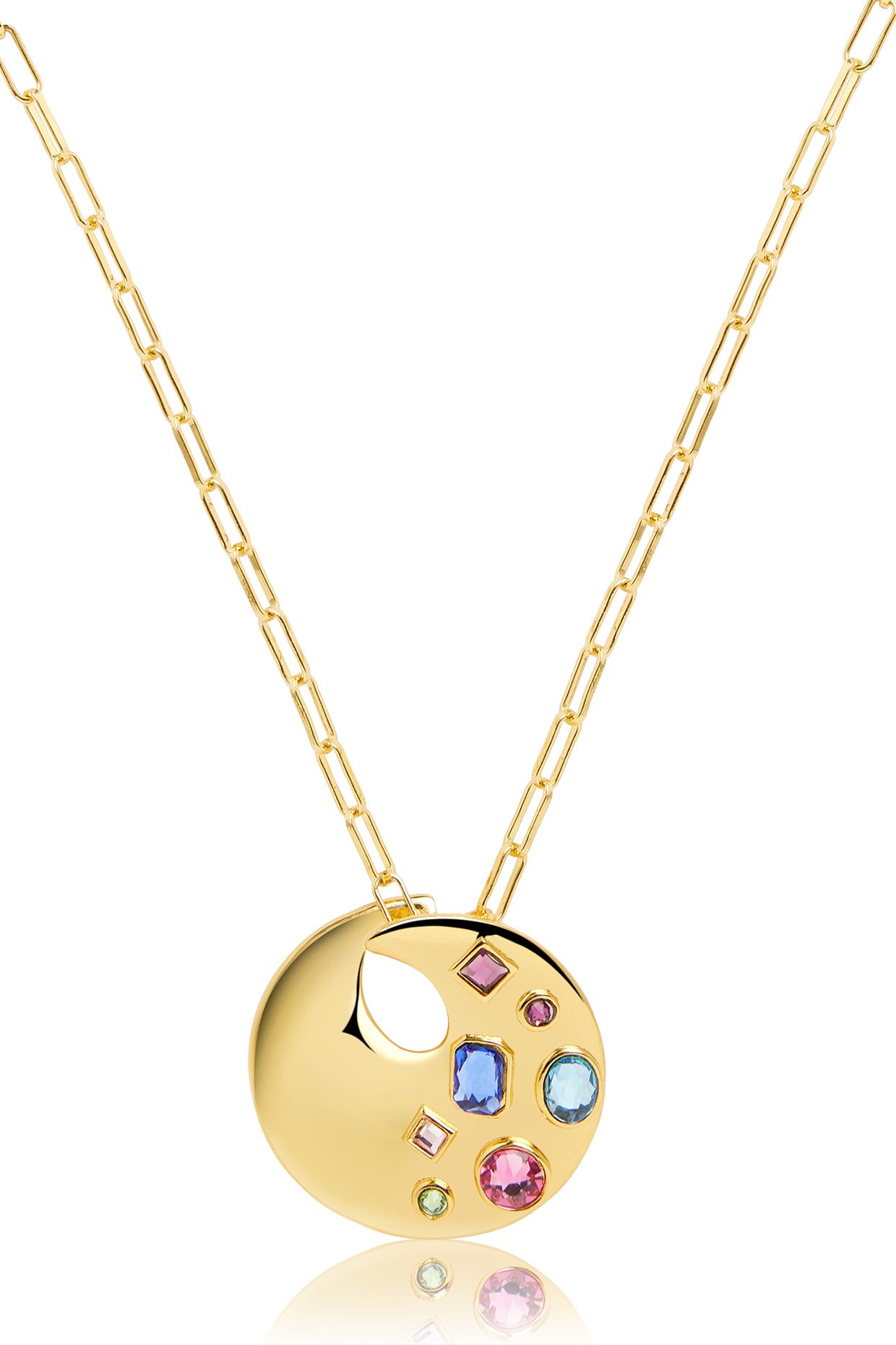 Orange Peel Necklace