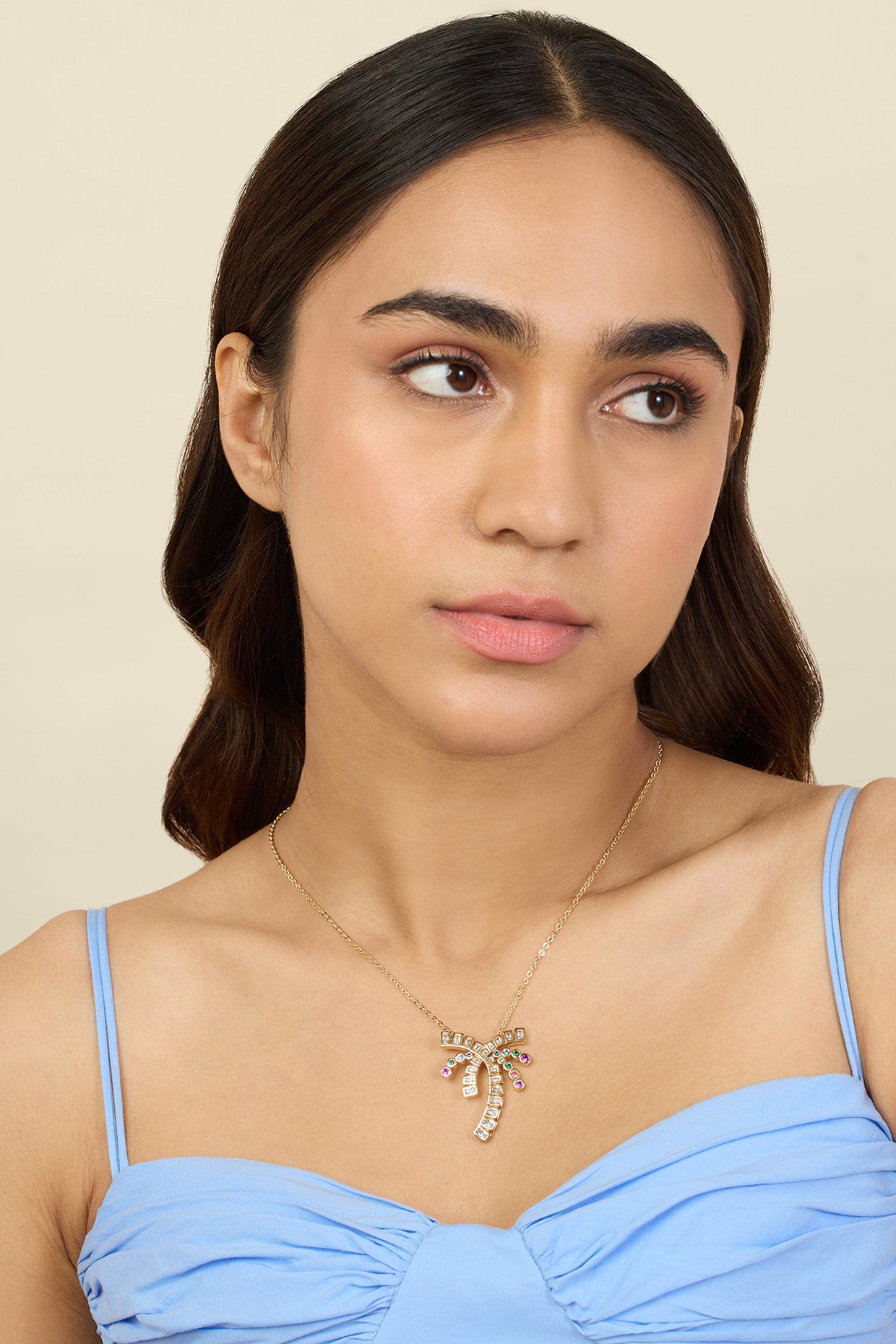 Palm Beach Necklace In 18Kt Gold Plated