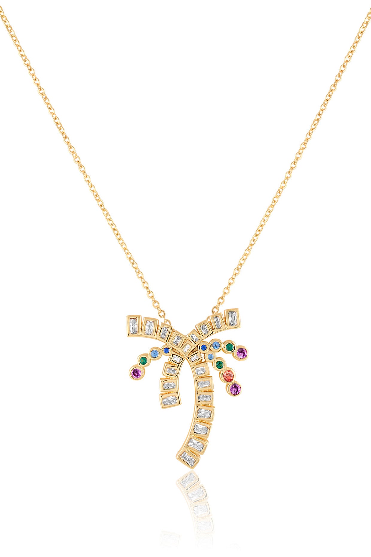 Palm Beach Necklace In 18Kt Gold Plated