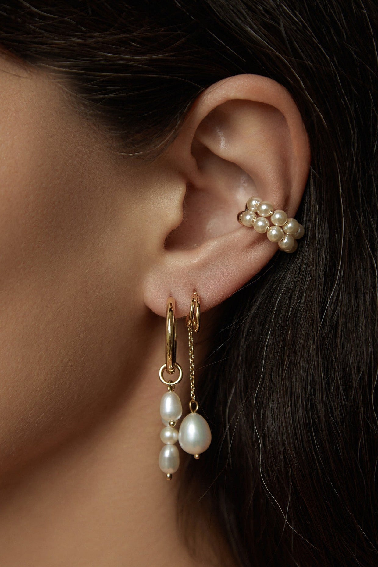 Pema Double Ear Cuff