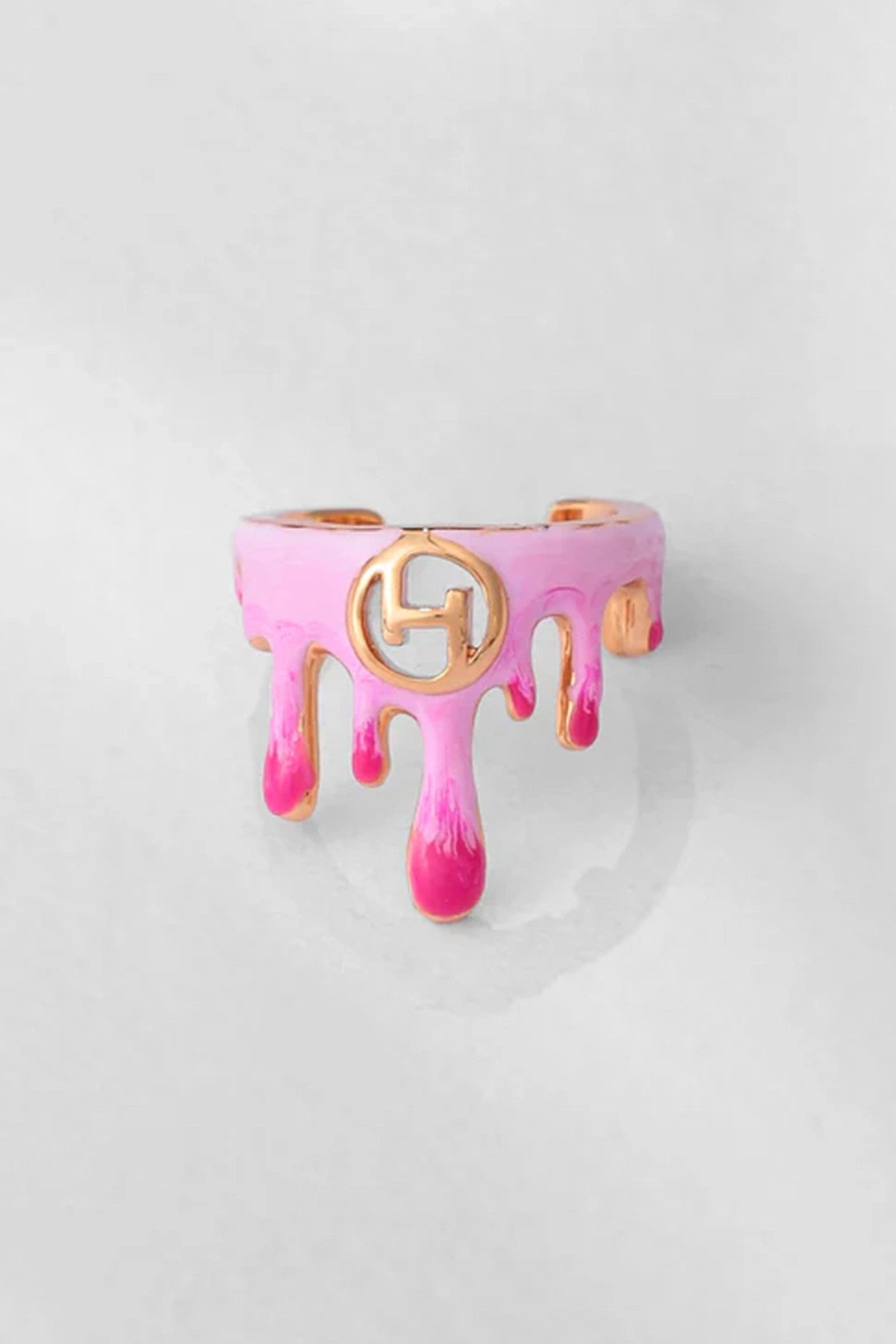 Pink Drip Ring