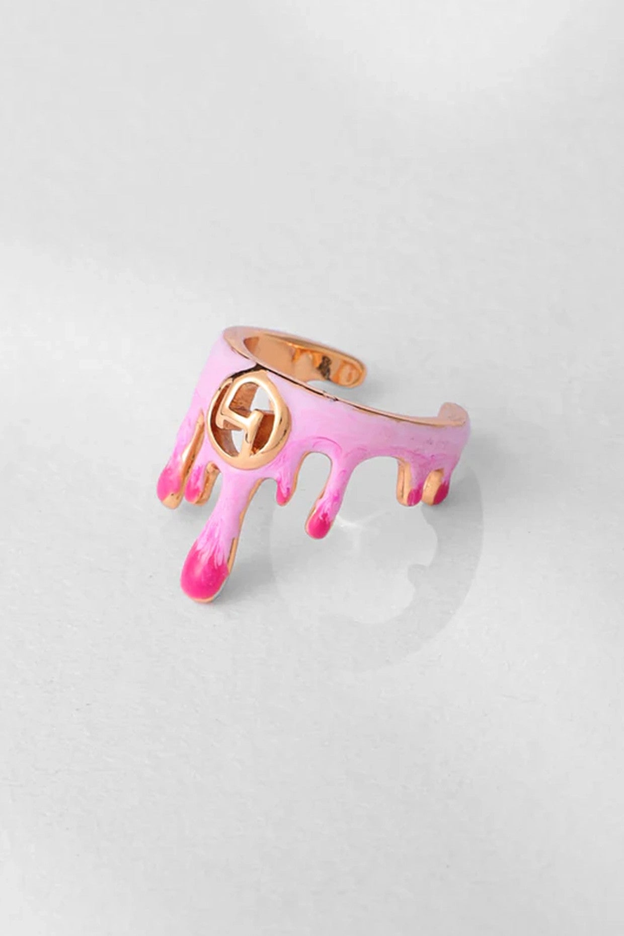 Pink Drip Ring