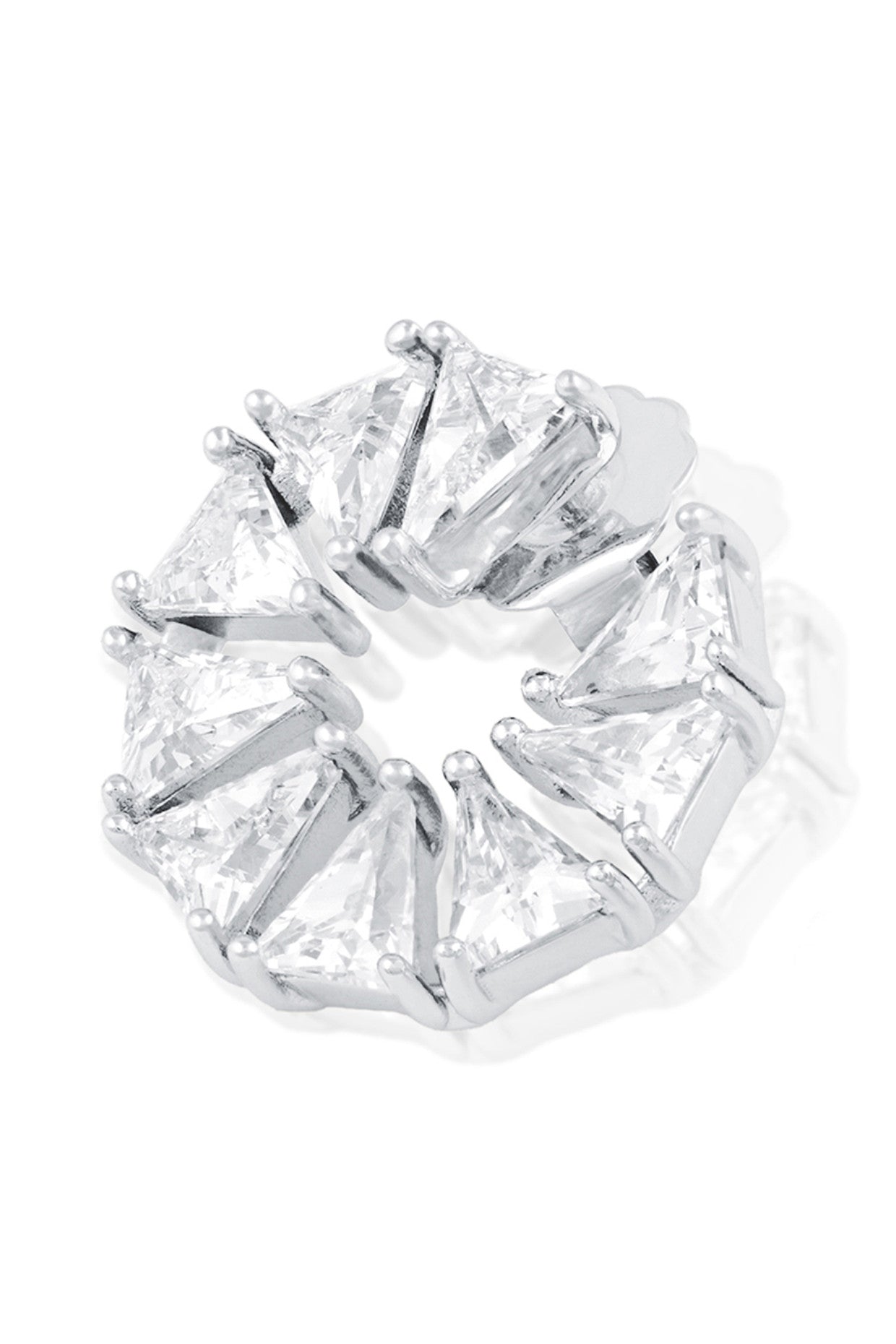 Radiant Orange Peel Earrings